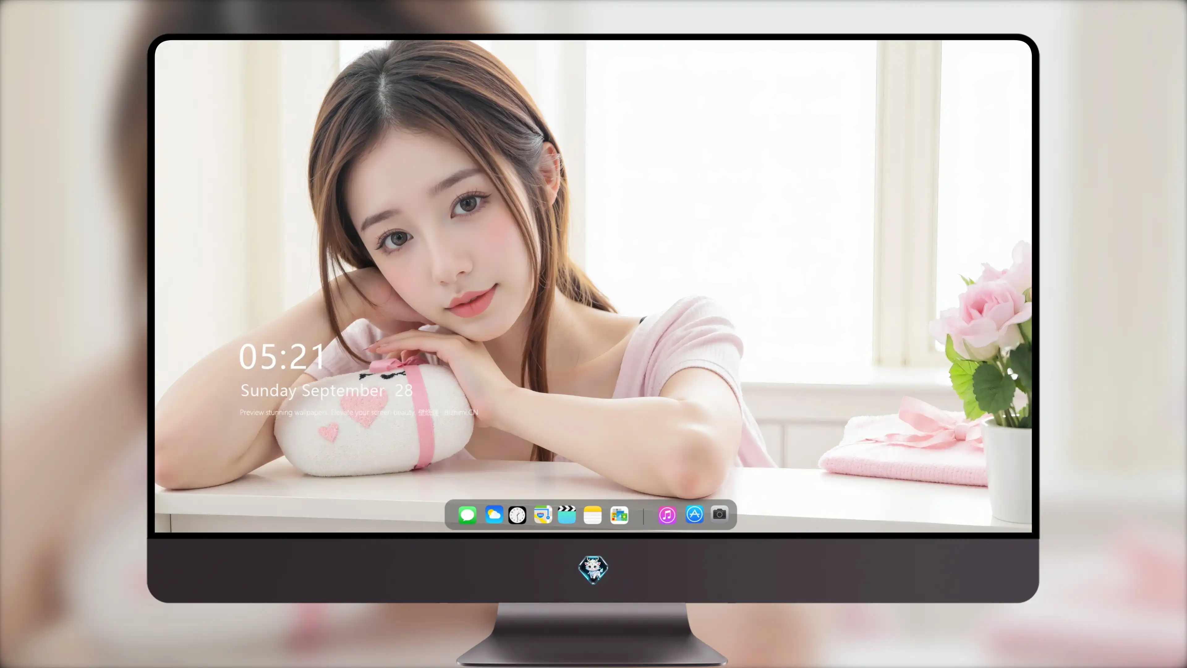 容貌绝美的 中国美女 面部特写摄影 4K高清图片 手机壁纸
