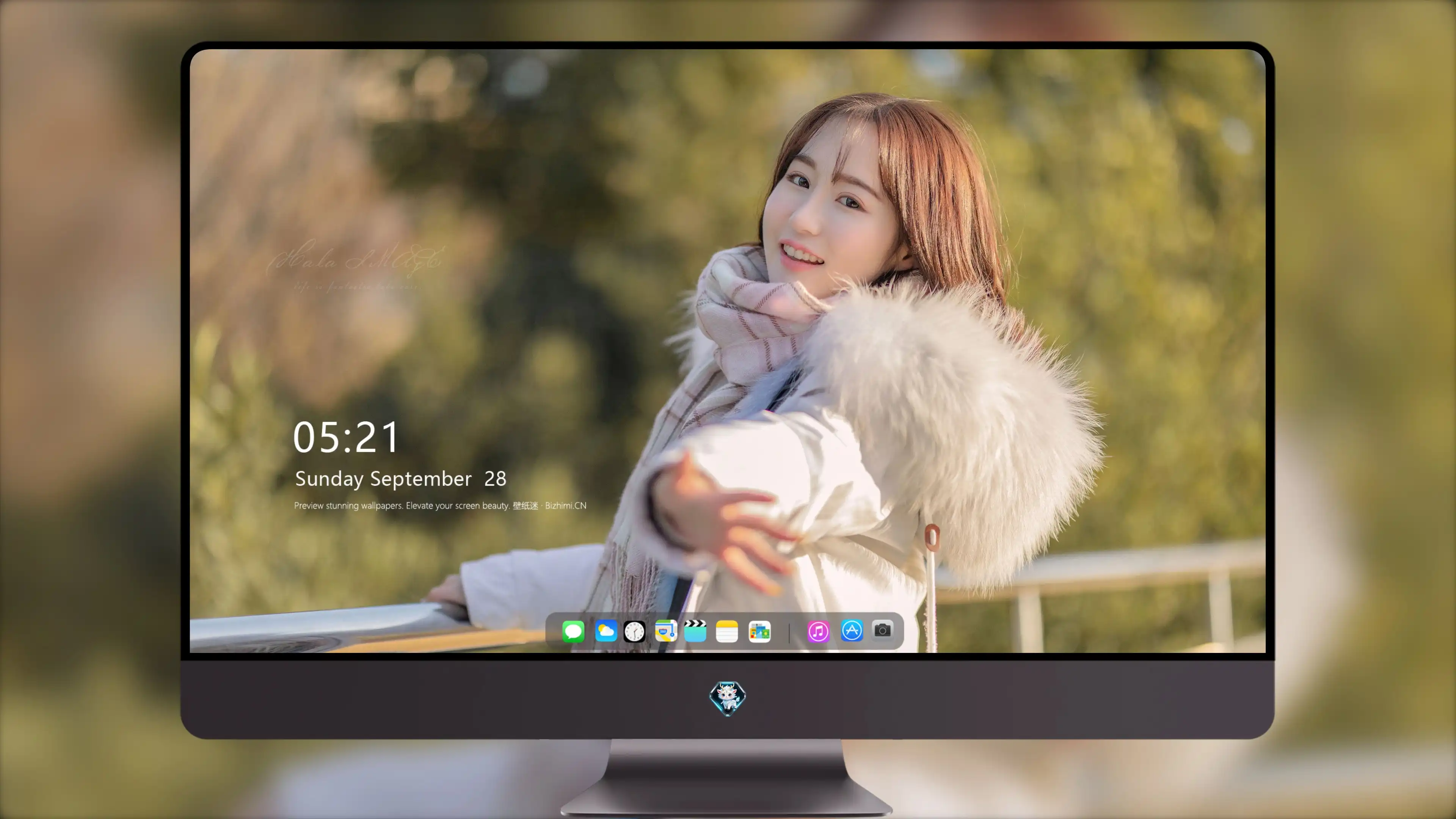 五官精致的 国产美女 高清脸部写真 超清晰4K 桌面锁屏