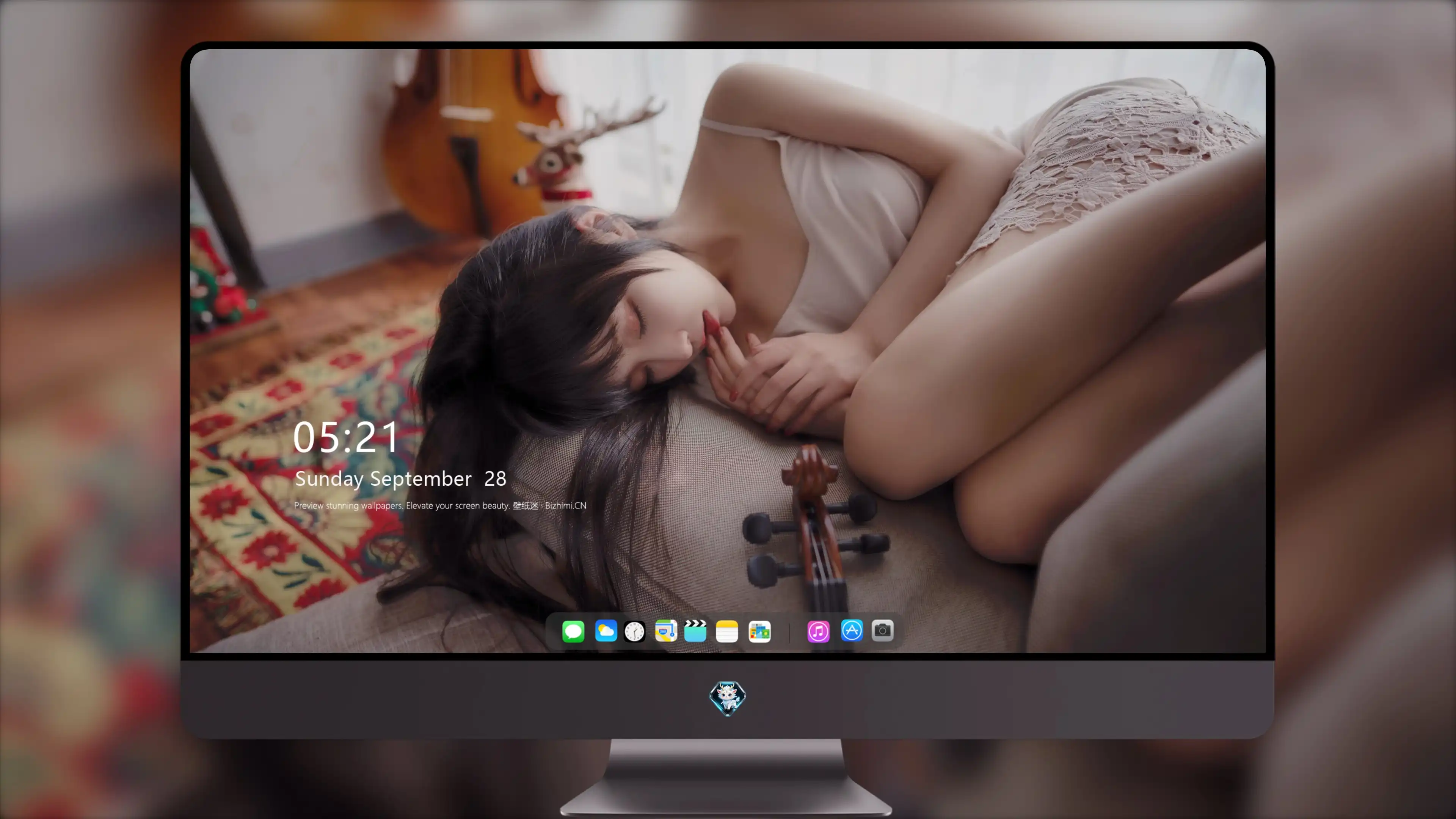 容貌绝美的 中国美女 面部特写摄影 4K高清图片 手机壁纸