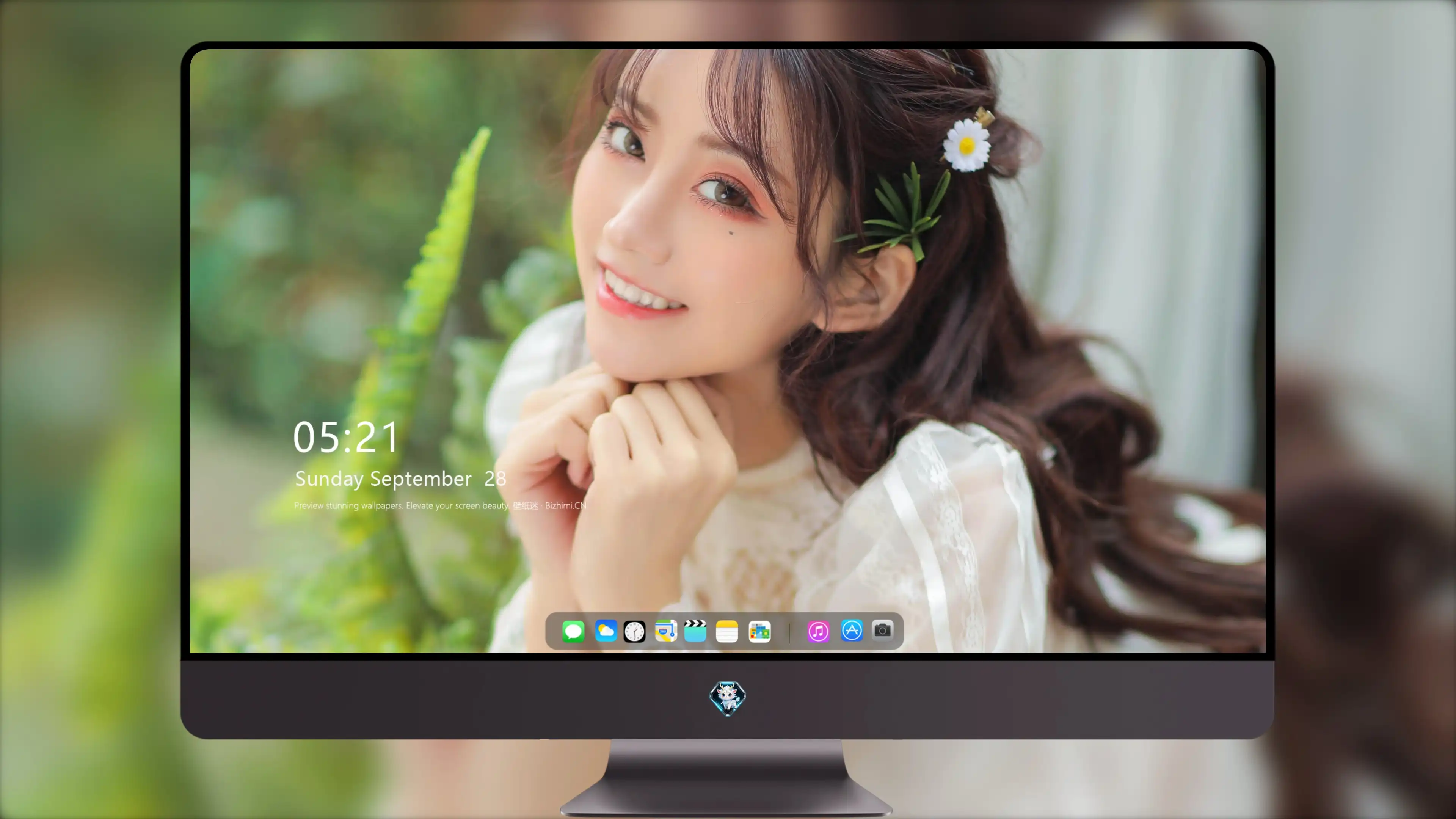 容貌绝美的 中国美女 面部特写摄影 4K高清图片 手机壁纸