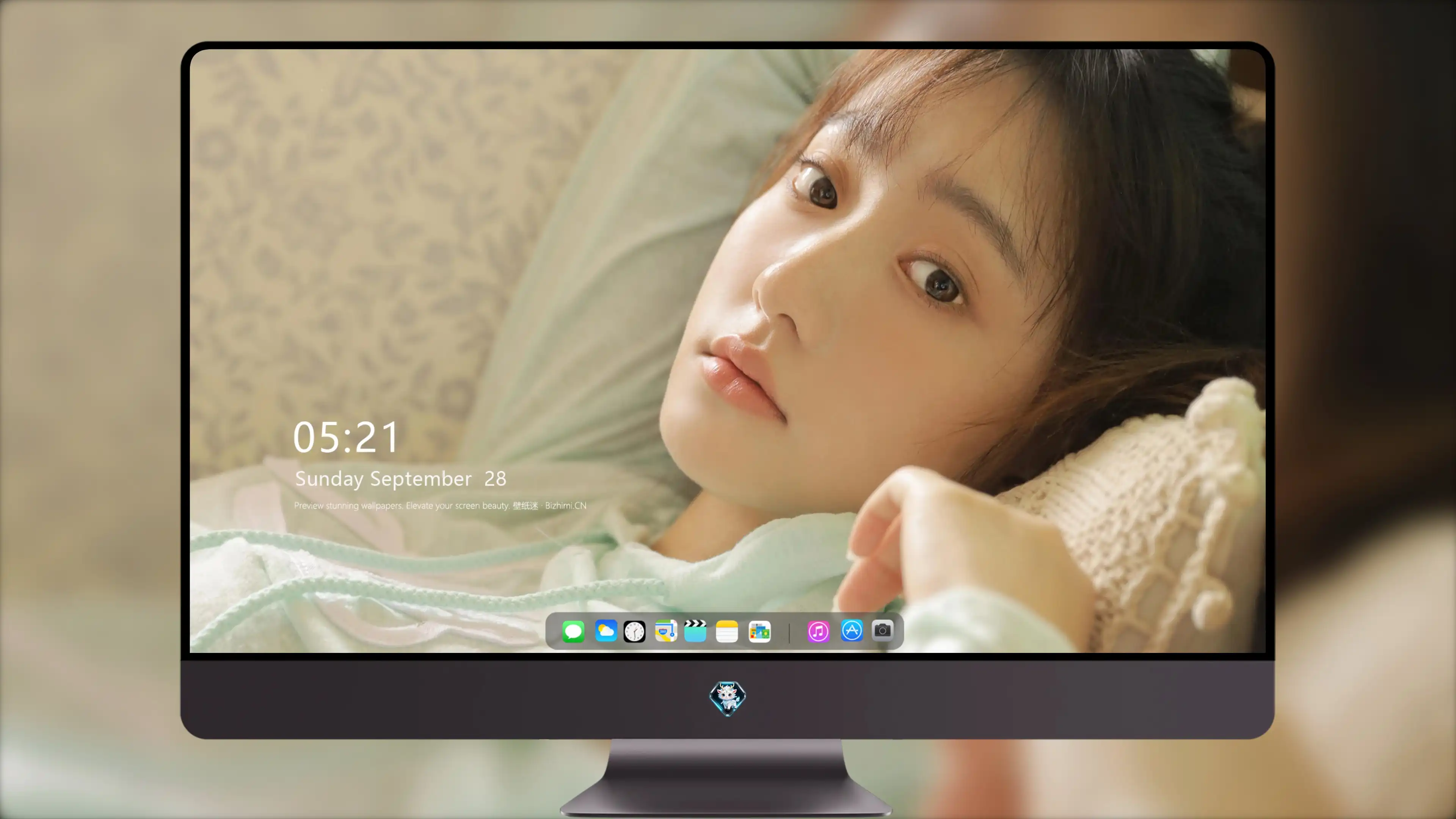 容貌绝美的 中国美女 面部特写摄影 4K高清图片 手机壁纸