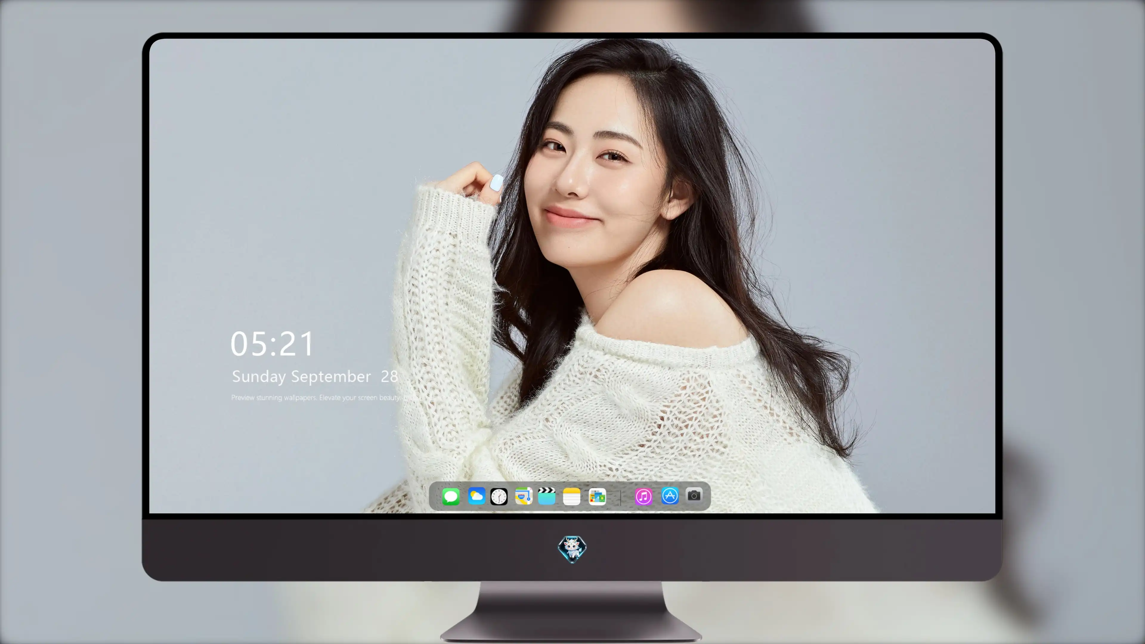 五官精致的 国产美女 高清脸部写真 超清晰4K 桌面锁屏