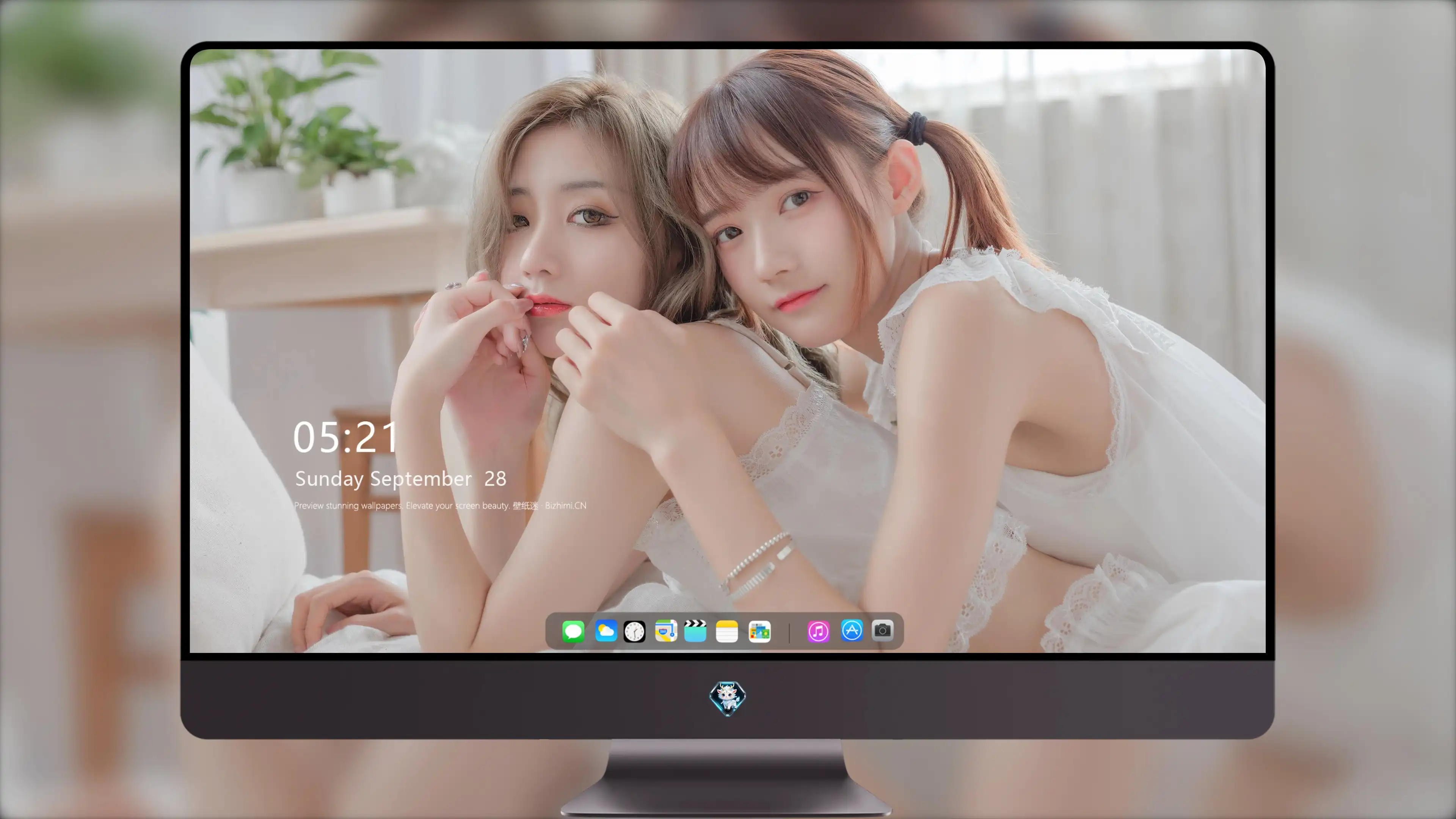 容貌绝美的 中国美女 面部特写摄影 4K高清图片 手机壁纸