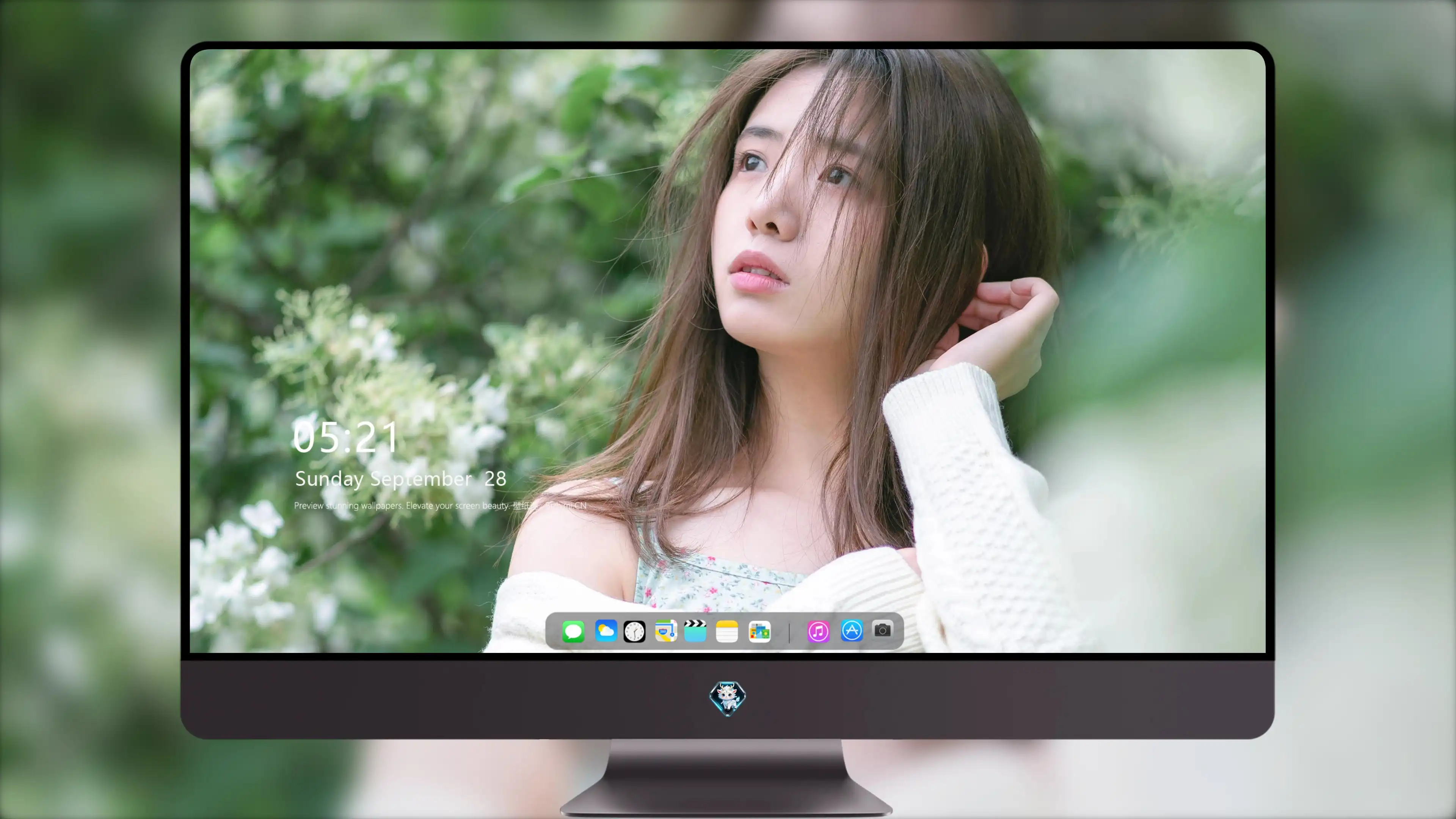 容貌绝美的 中国美女 面部特写摄影 4K高清图片 手机壁纸