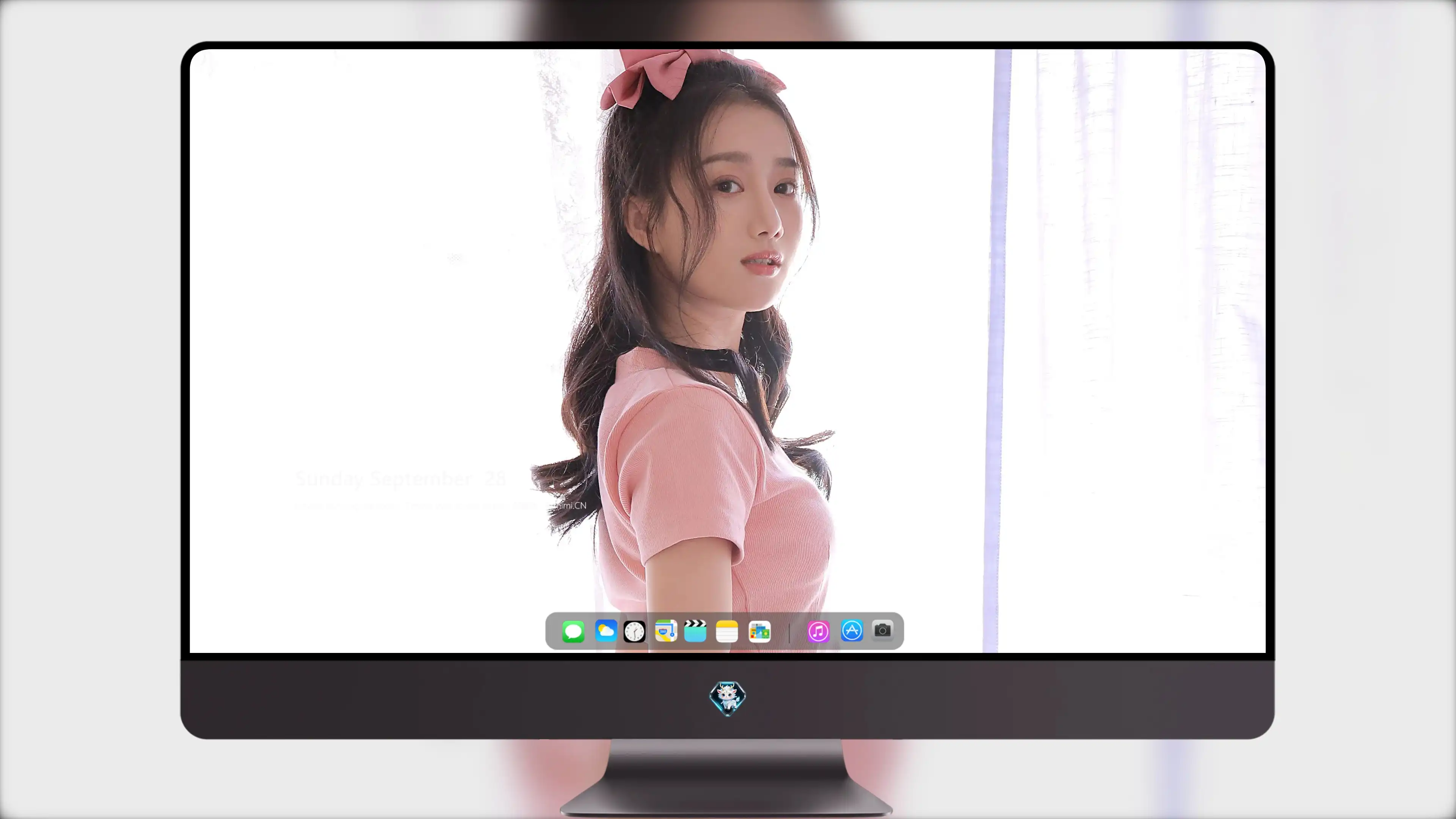 容貌绝美的 中国美女 面部特写摄影 4K高清图片 手机壁纸