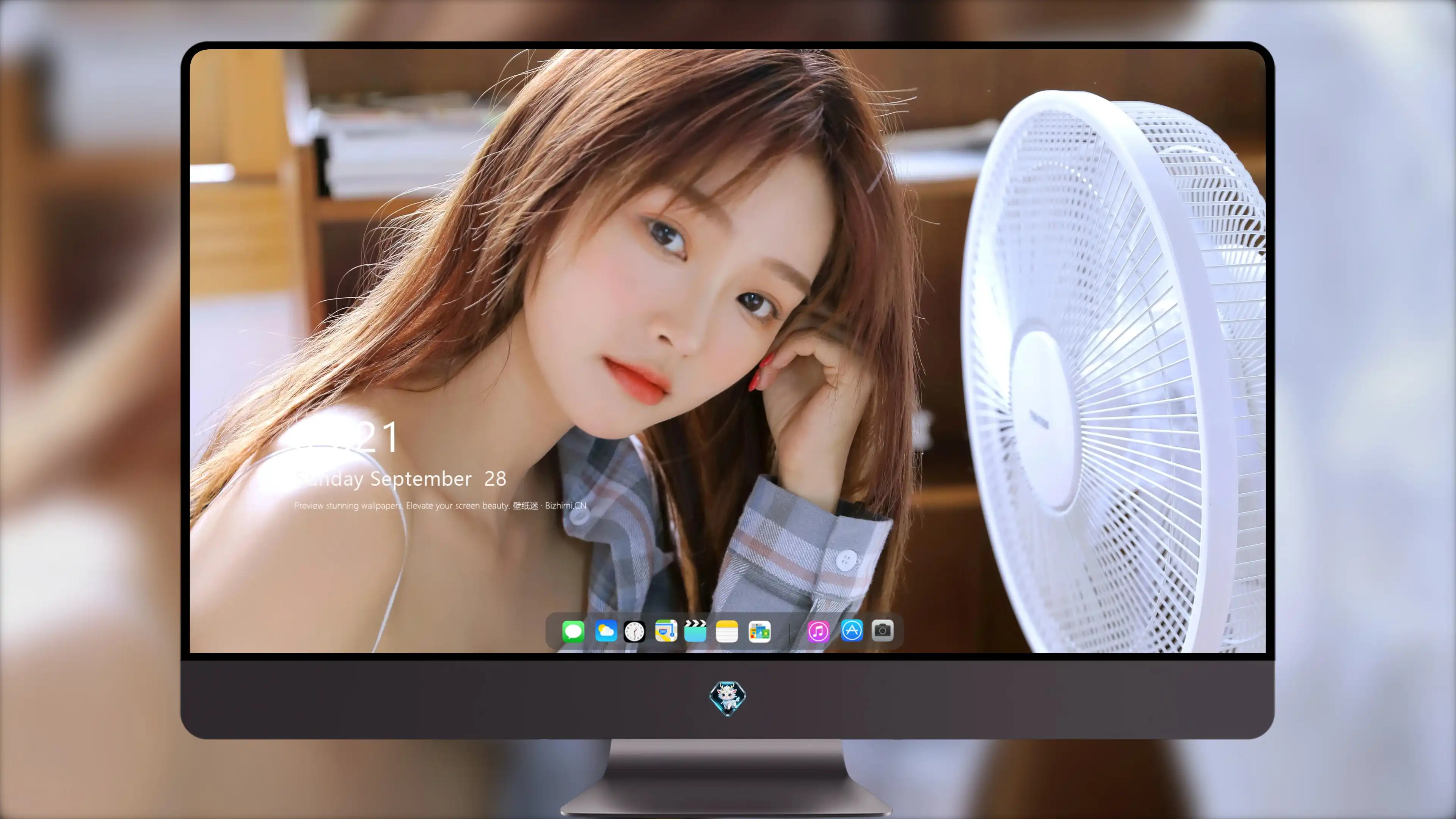 五官精致的 国产美女 高清脸部写真 超清晰4K 桌面锁屏