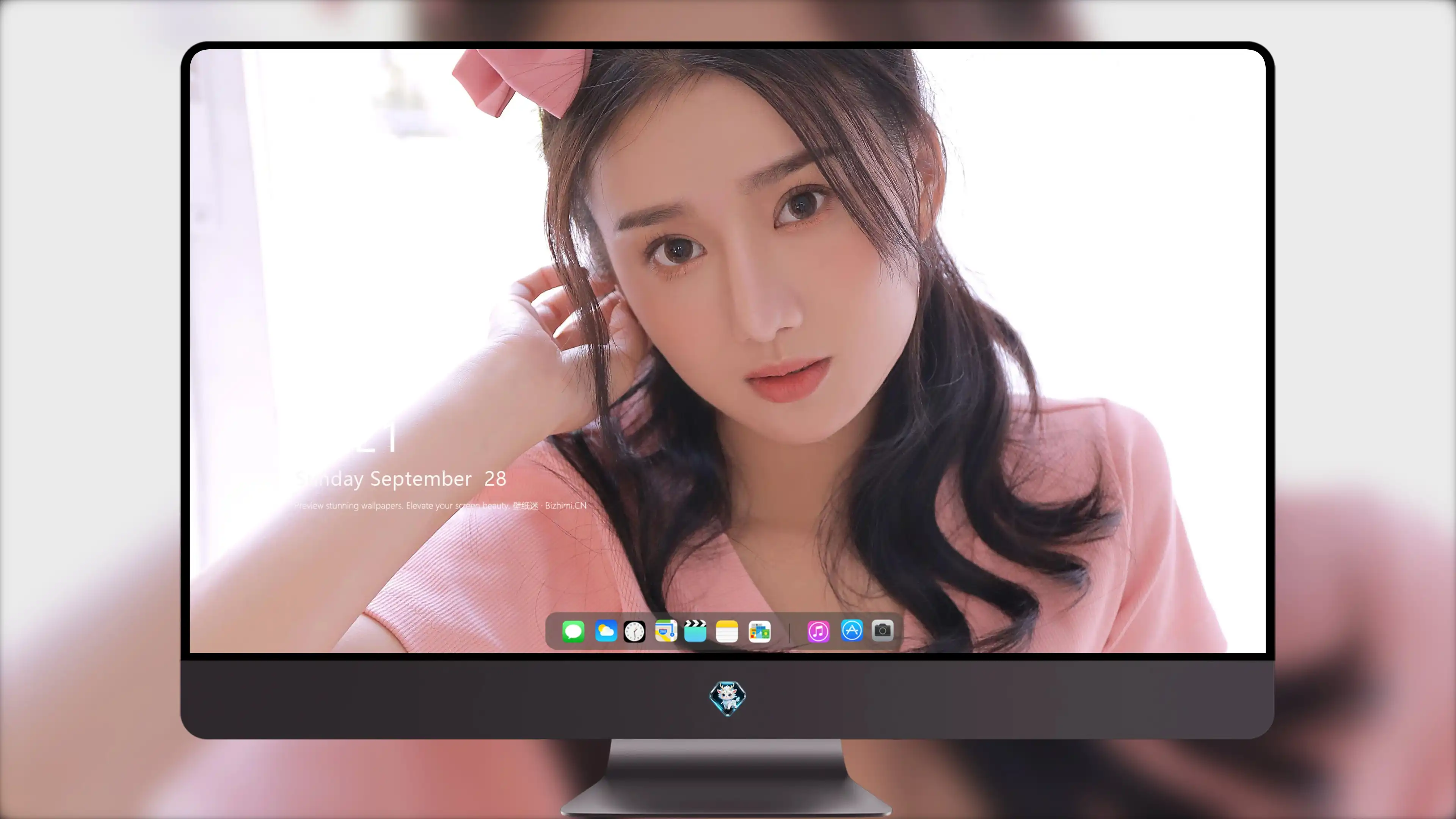 容貌绝美的 中国美女 面部特写摄影 4K高清图片 手机壁纸