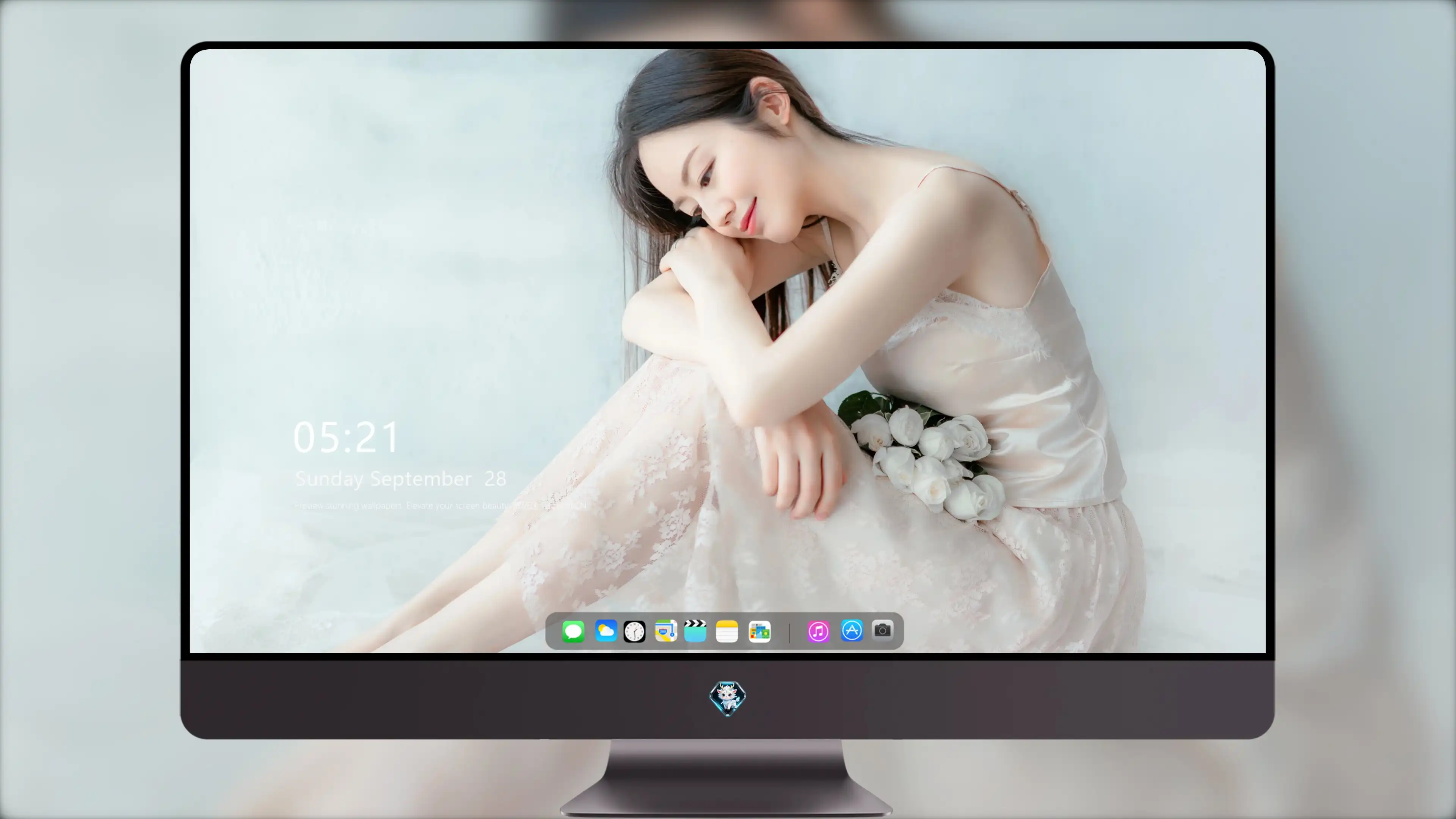 容貌绝美的 中国美女 面部特写摄影 4K高清图片 手机壁纸