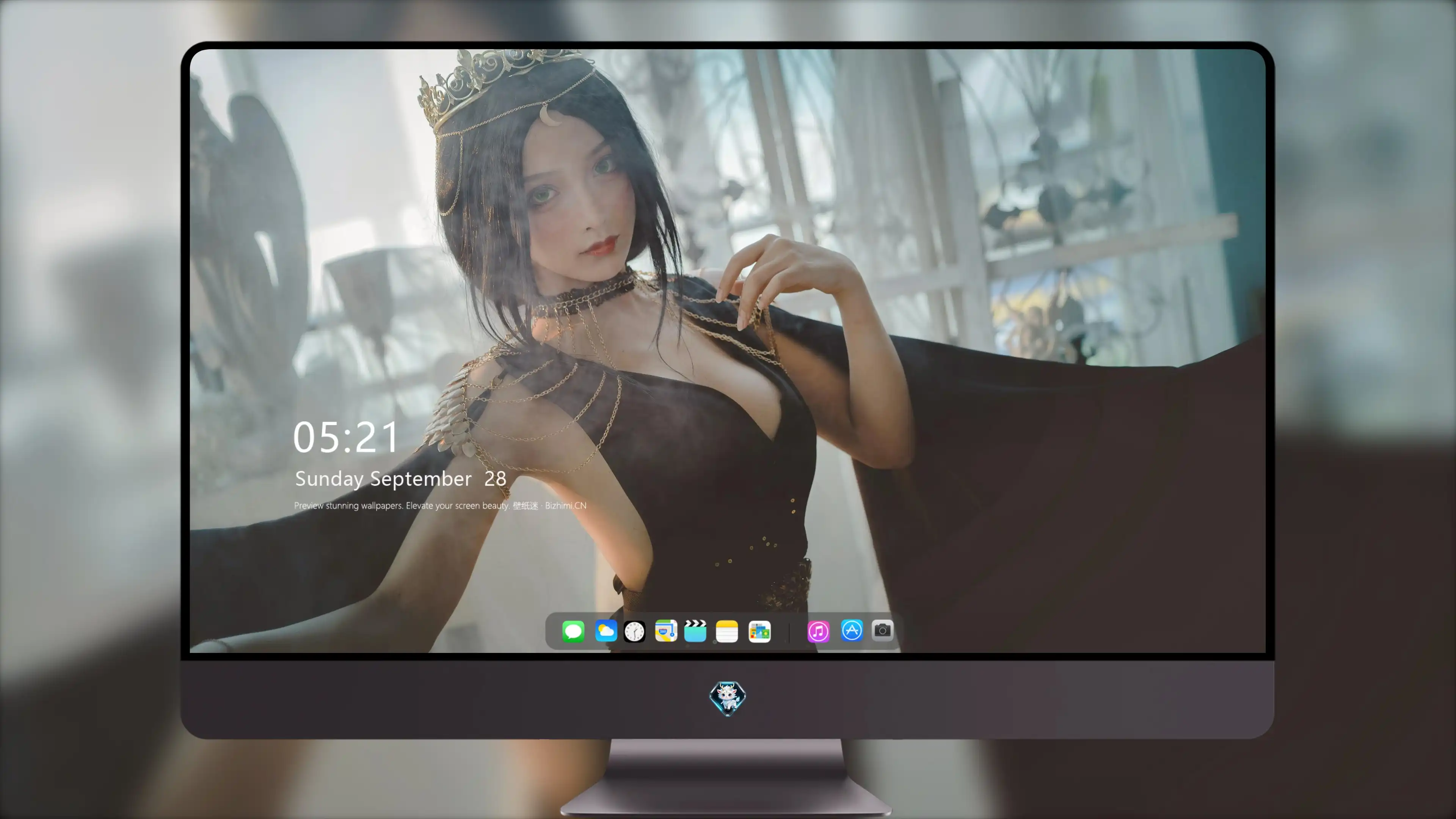 面容姣好的 中国佳人 面部高清摄影 4K极致清晰  PC屏保