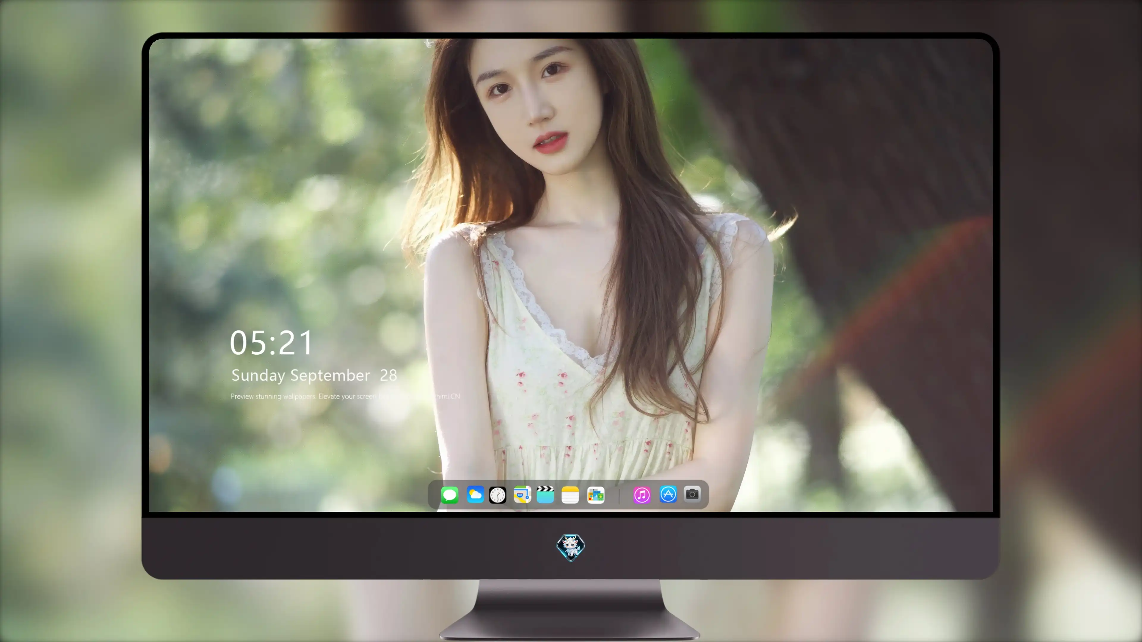 五官精致的 国产美女 高清脸部写真 超清晰4K 桌面锁屏