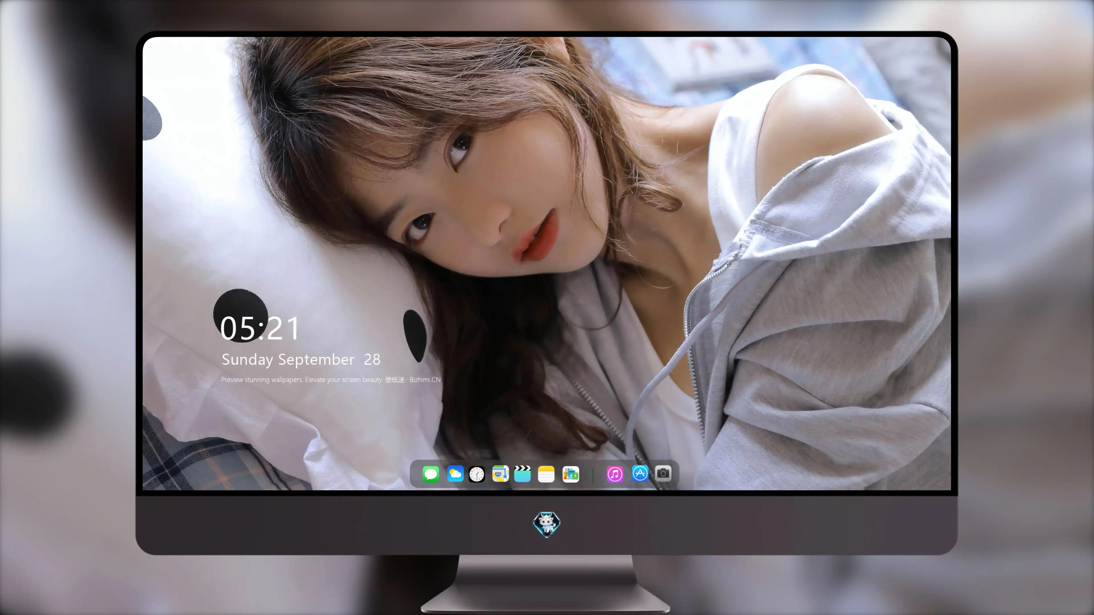 五官精致的 国产美女 高清脸部写真 超清晰4K 桌面锁屏