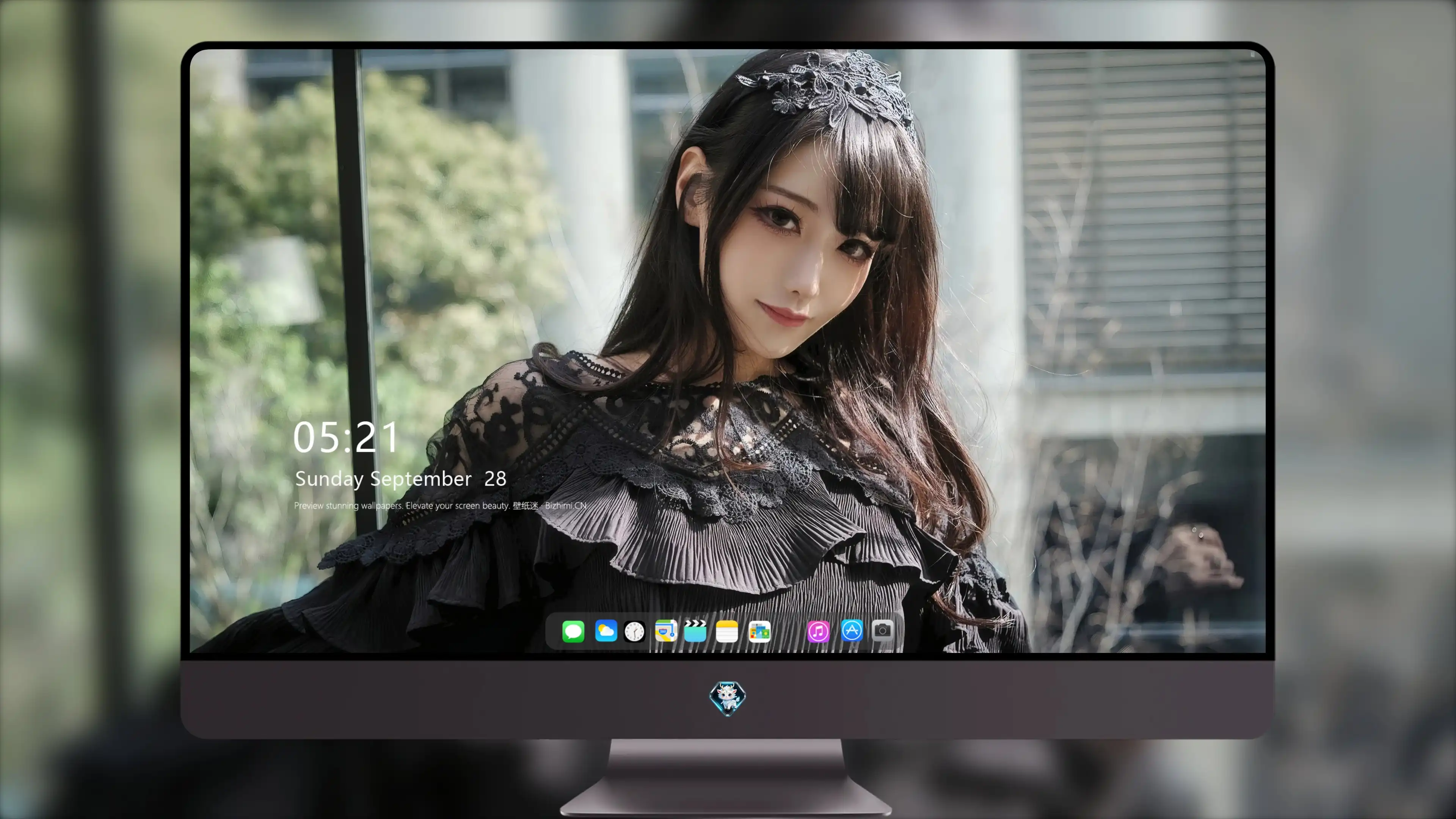 容貌绝美的 中国美女 面部特写摄影 4K高清图片 手机壁纸