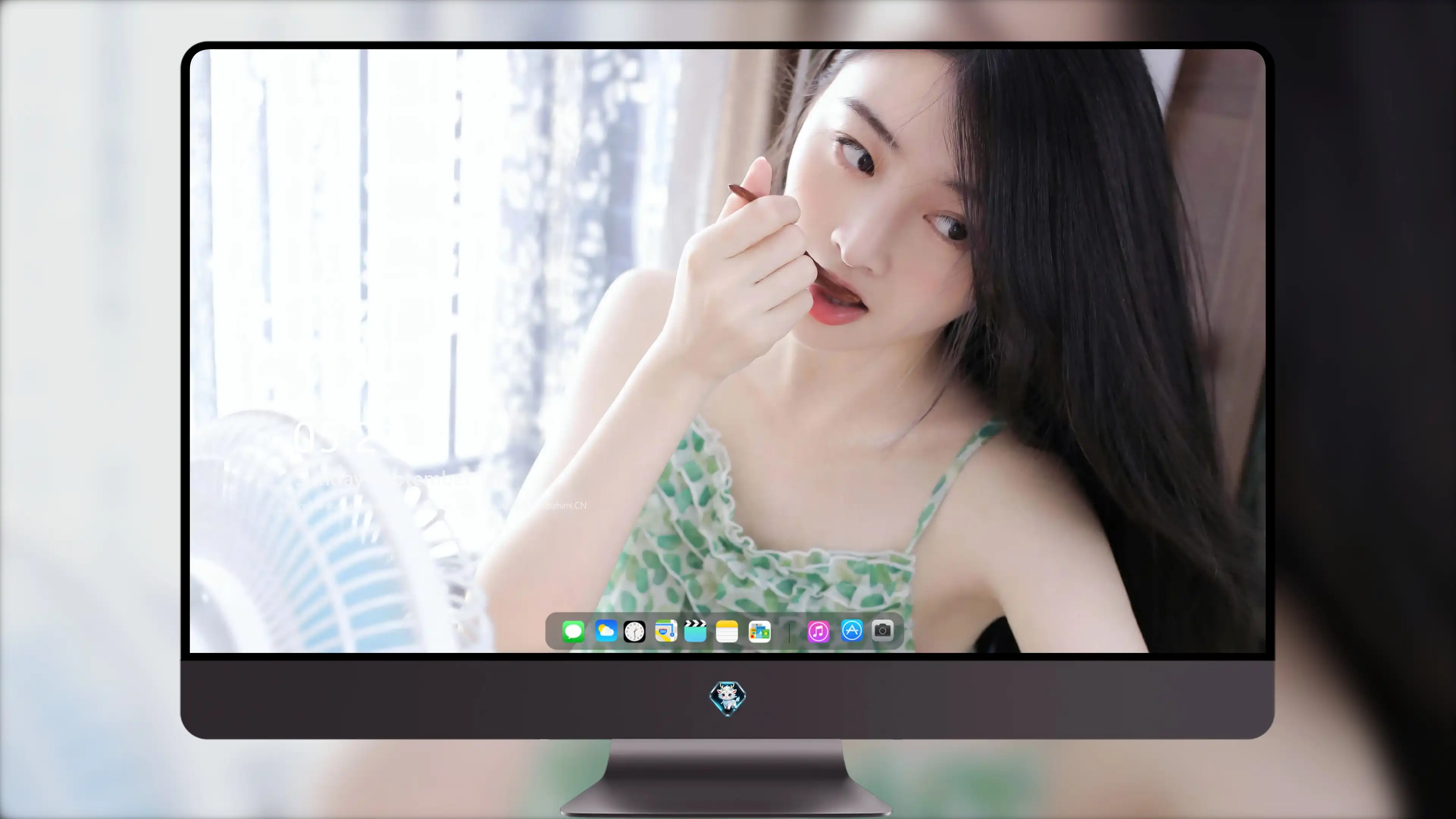 面容姣好的 中国佳人 面部高清摄影 4K极致清晰  PC屏保