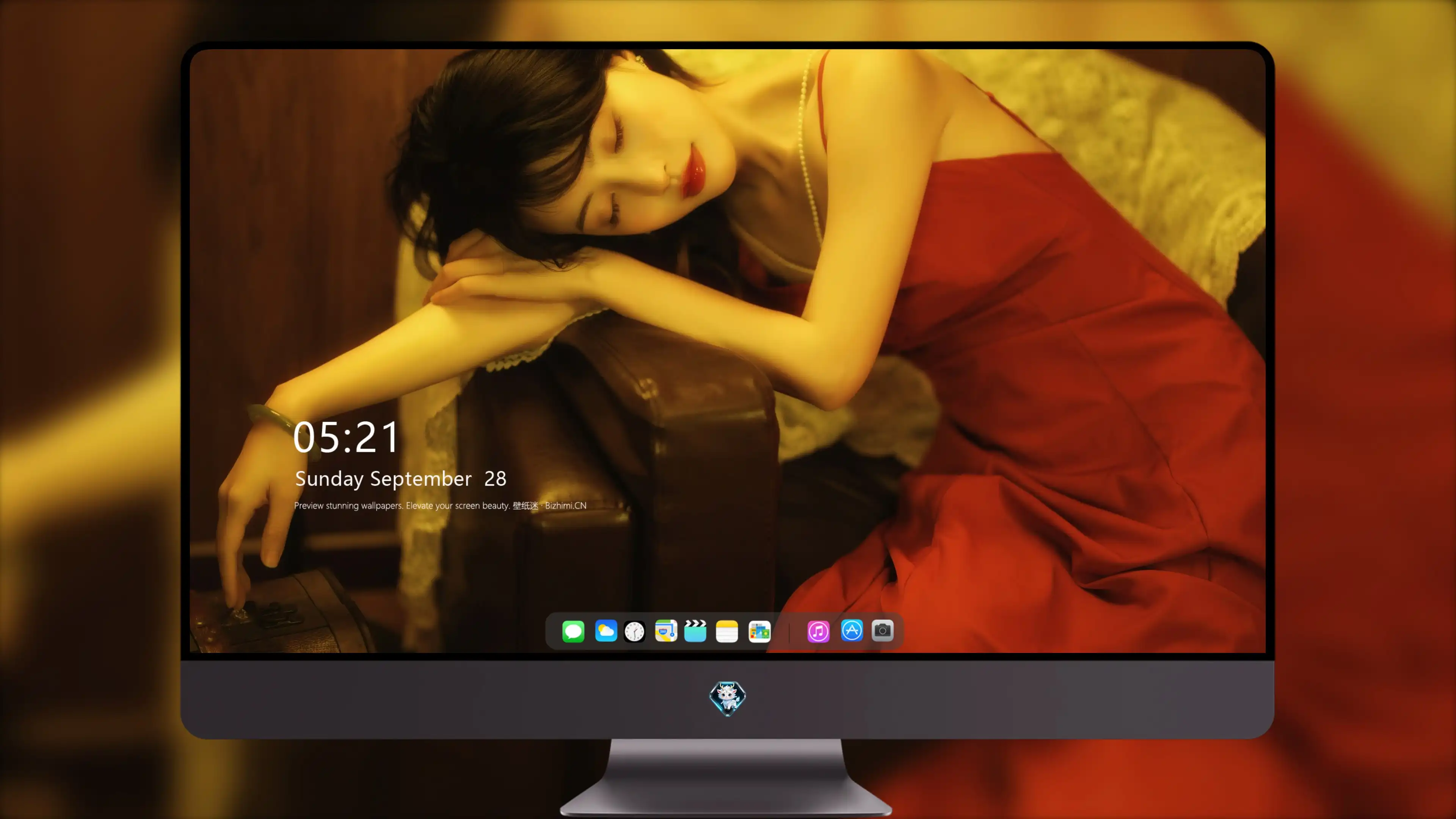 面容姣好的 中国佳人 面部高清摄影 4K极致清晰  PC屏保