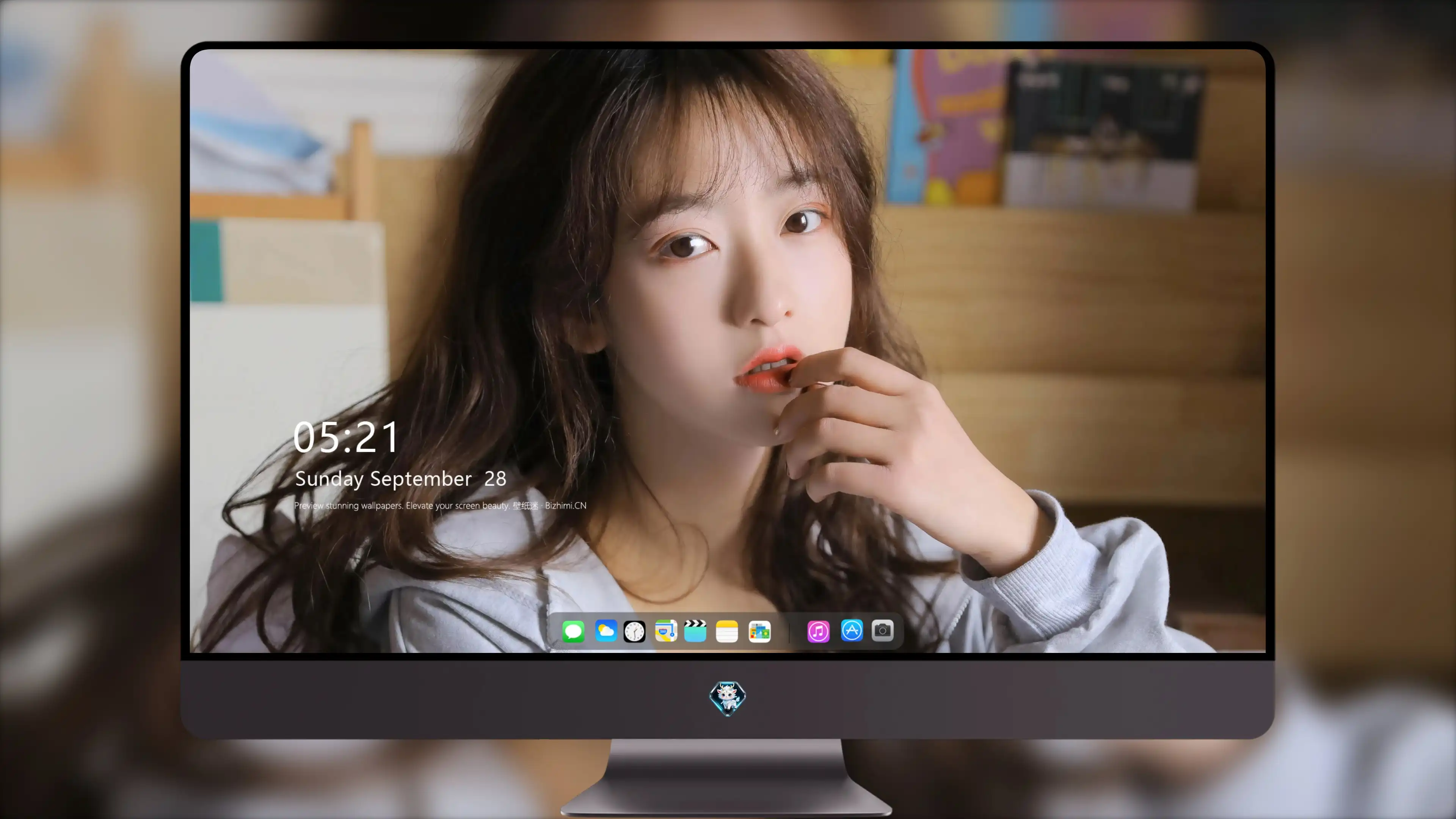 容貌绝美的 中国美女 面部特写摄影 4K高清图片 手机壁纸