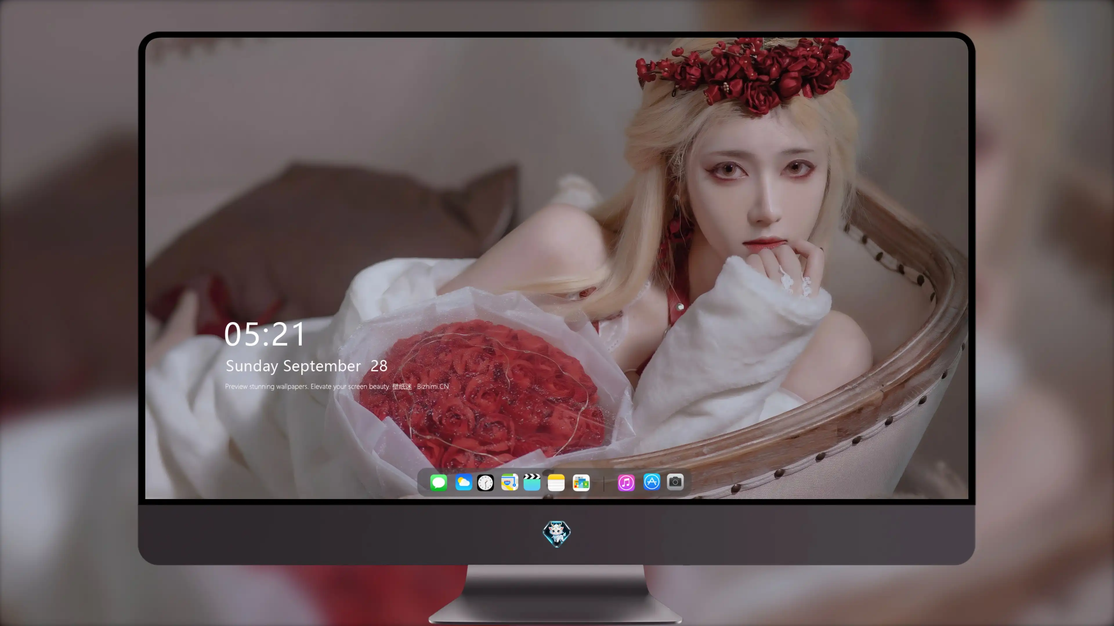 面容姣好的 中国佳人 面部高清摄影 4K极致清晰  PC屏保