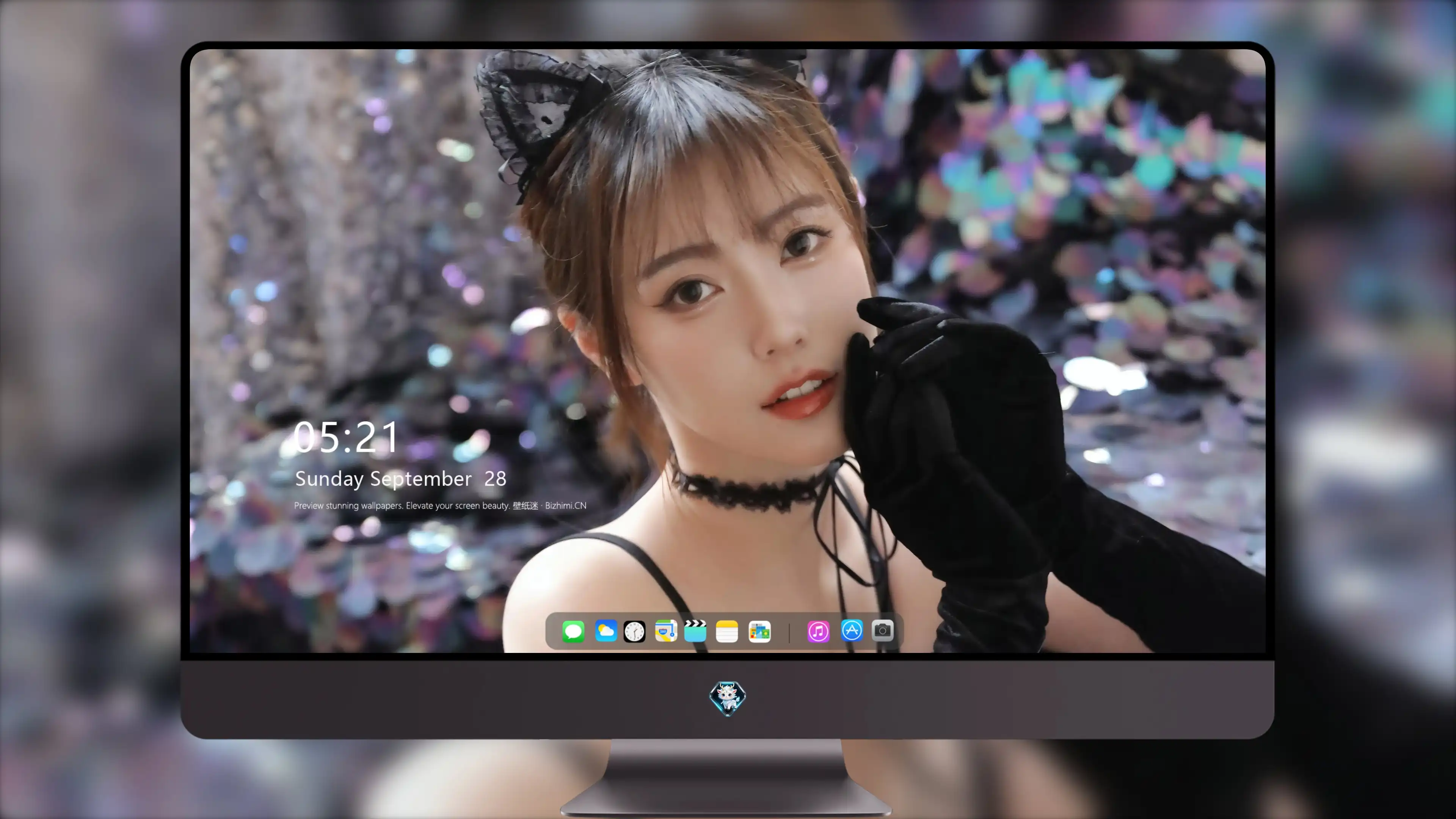 容貌绝美的 中国美女 面部特写摄影 4K高清图片 手机壁纸