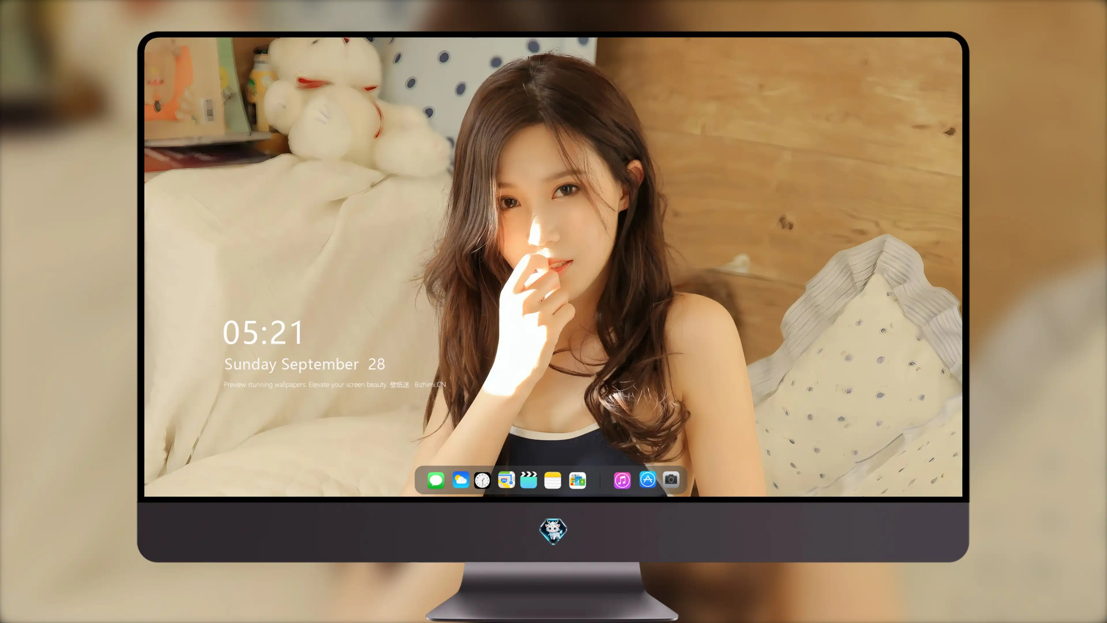容貌绝美的 中国美女 面部特写摄影 4K高清图片 手机壁纸
