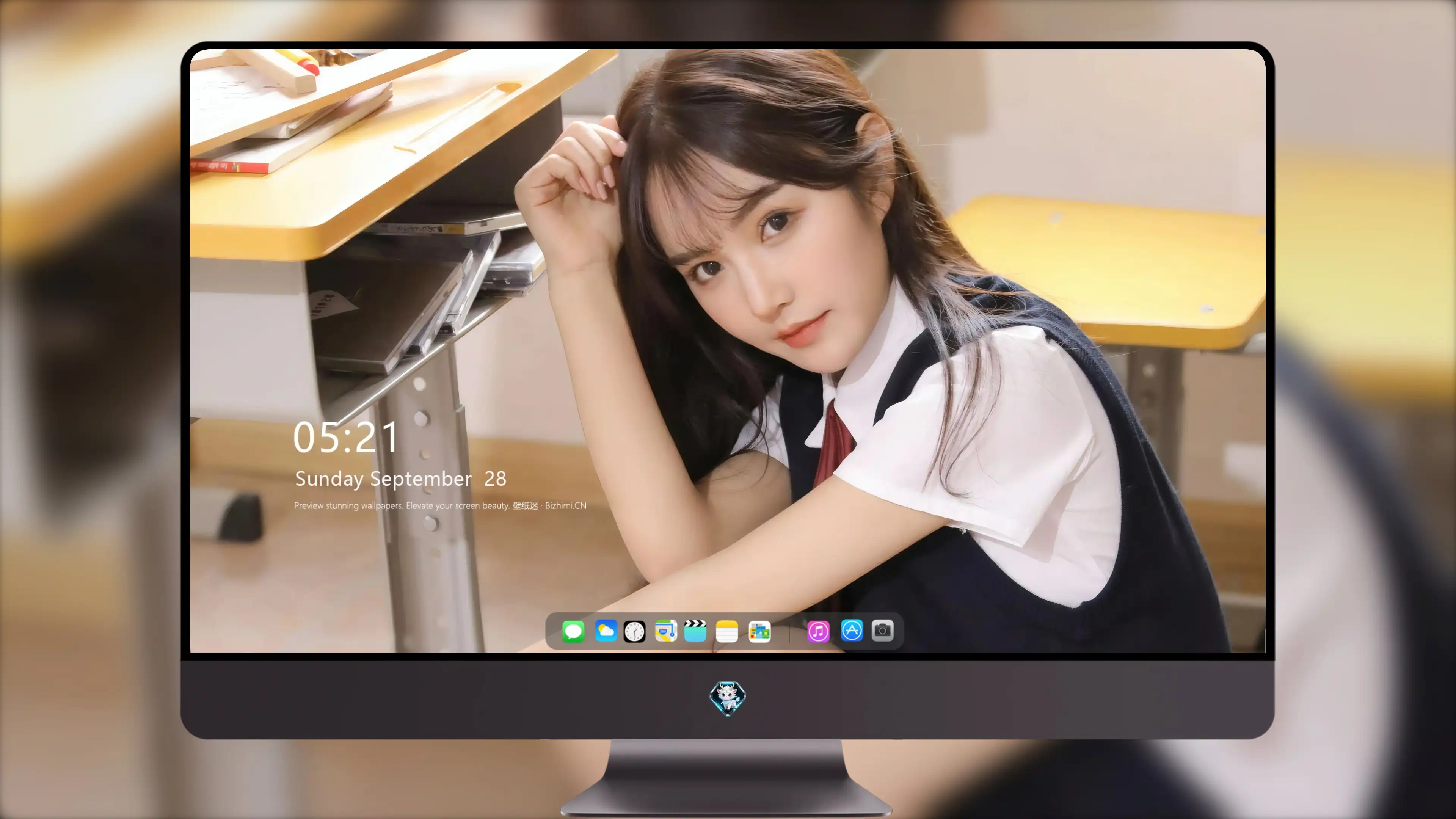 容貌绝美的 中国美女 面部特写摄影 4K高清图片 手机壁纸