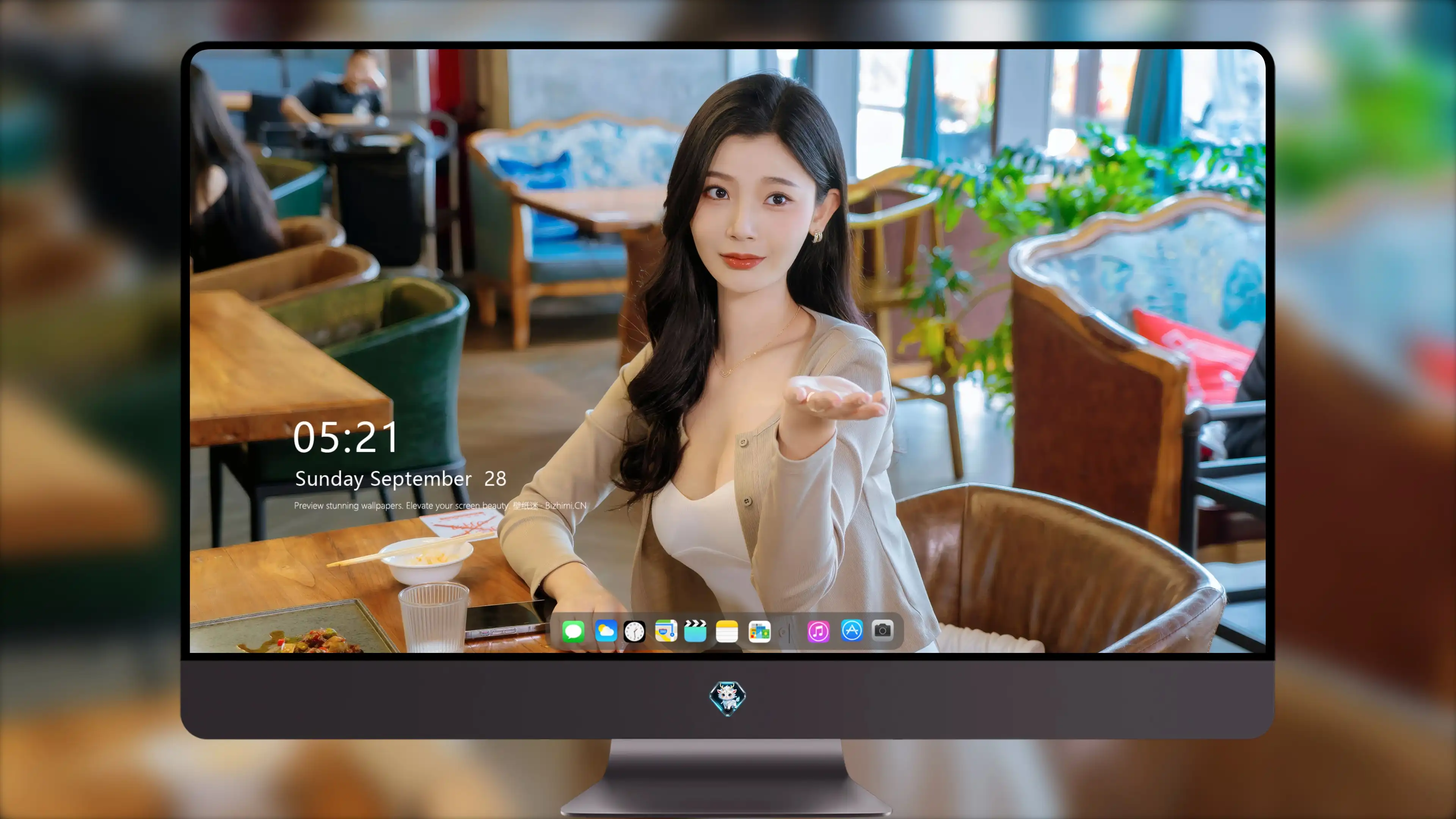 五官精致的 国产美女 高清脸部写真 超清晰4K 桌面锁屏
