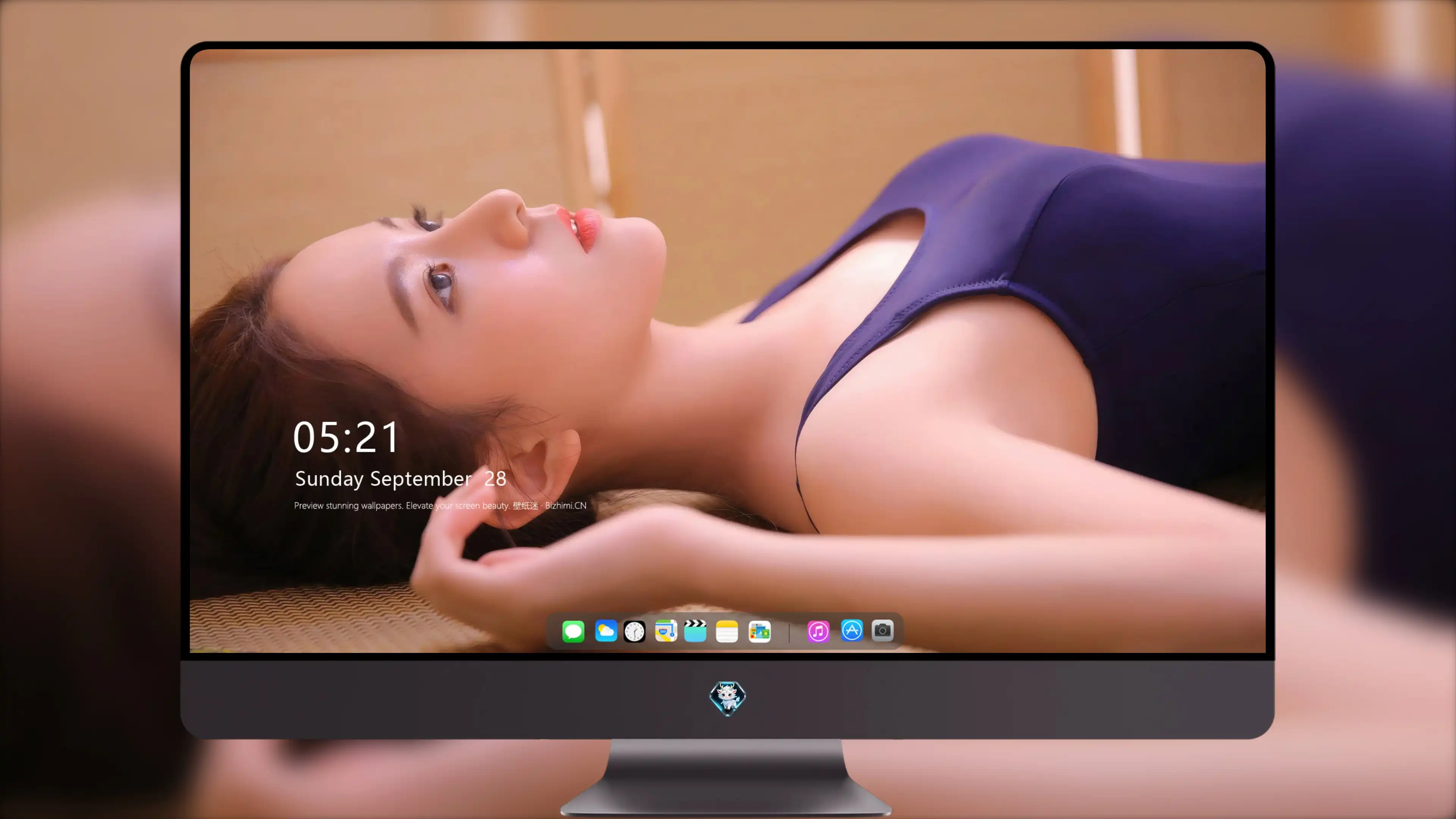 容貌绝美的 中国美女 面部特写摄影 4K高清图片 手机壁纸