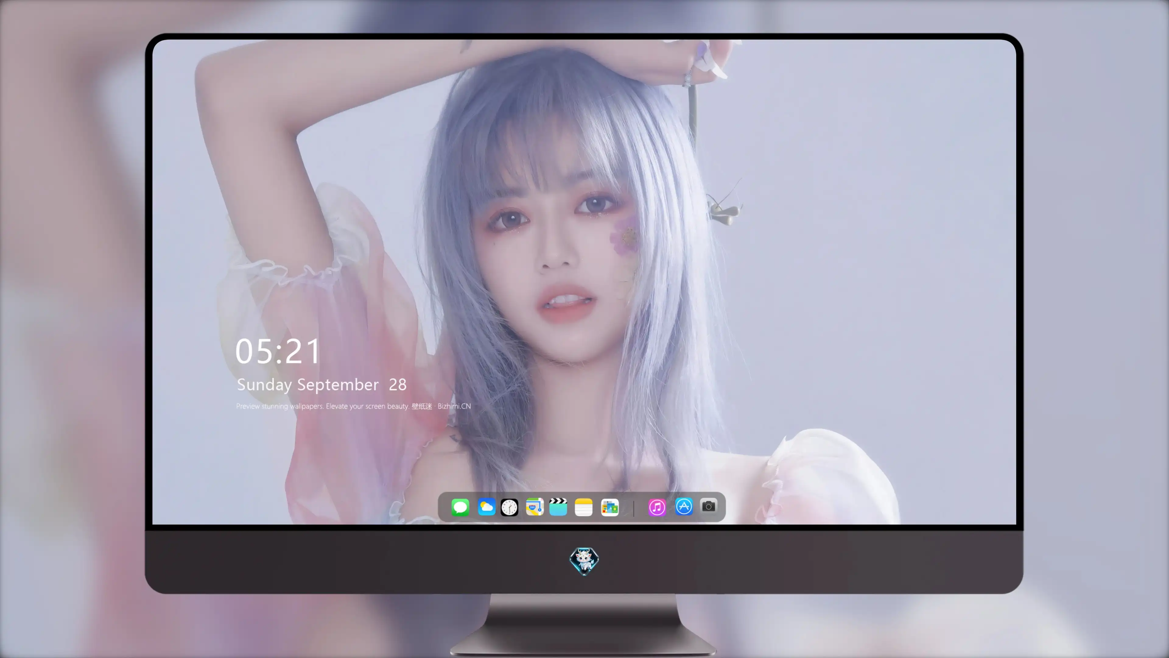 五官精致的 国产美女 高清脸部写真 超清晰4K 桌面锁屏