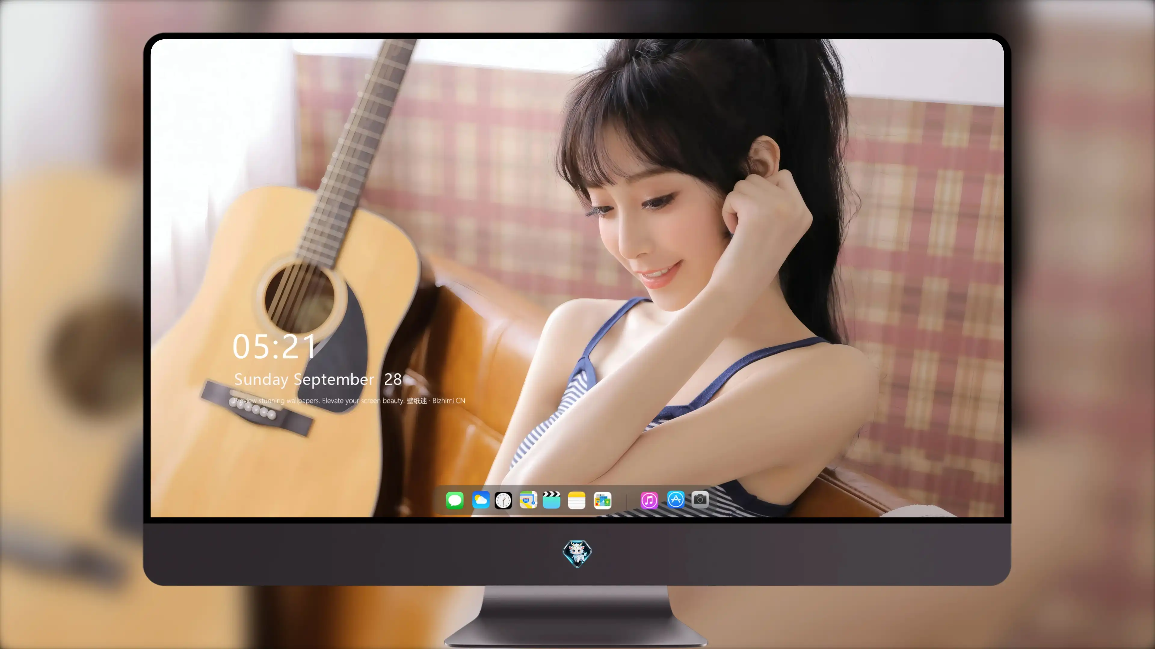 容貌绝美的 中国美女 面部特写摄影 4K高清图片 手机壁纸