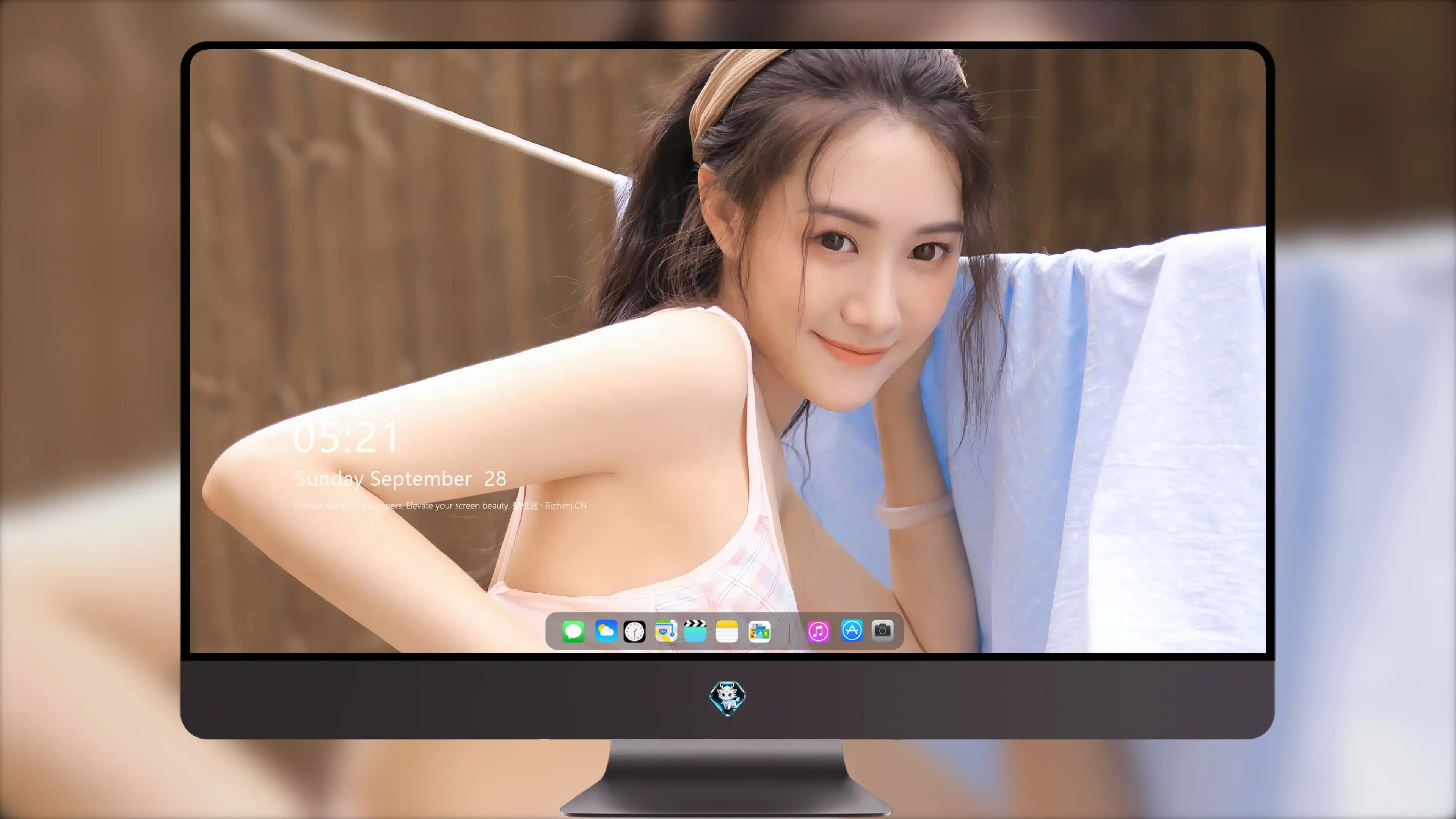五官精致的 国产美女 高清脸部写真 超清晰4K 桌面锁屏