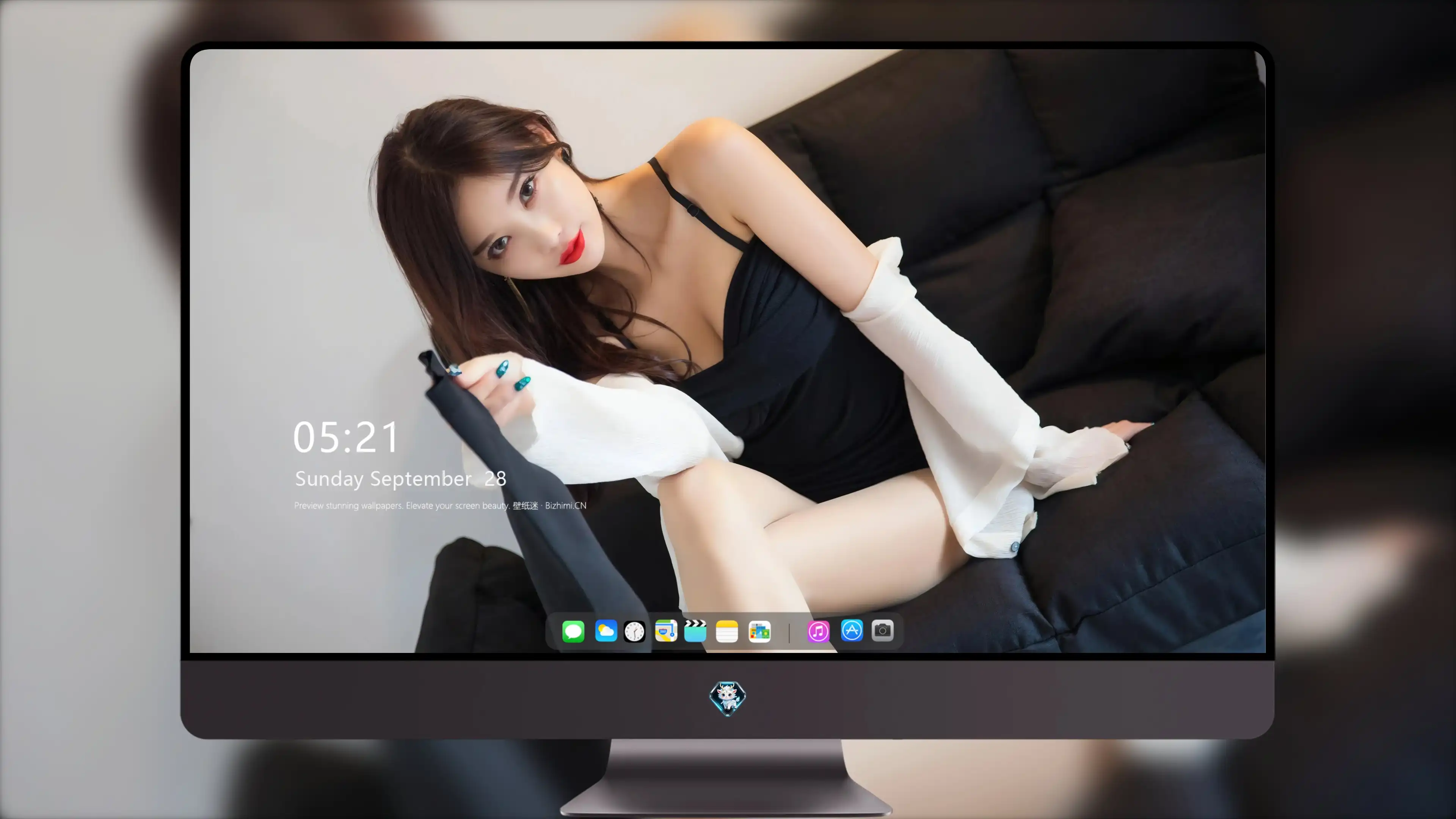 容貌绝美的 中国美女 面部特写摄影 4K高清图片 手机壁纸