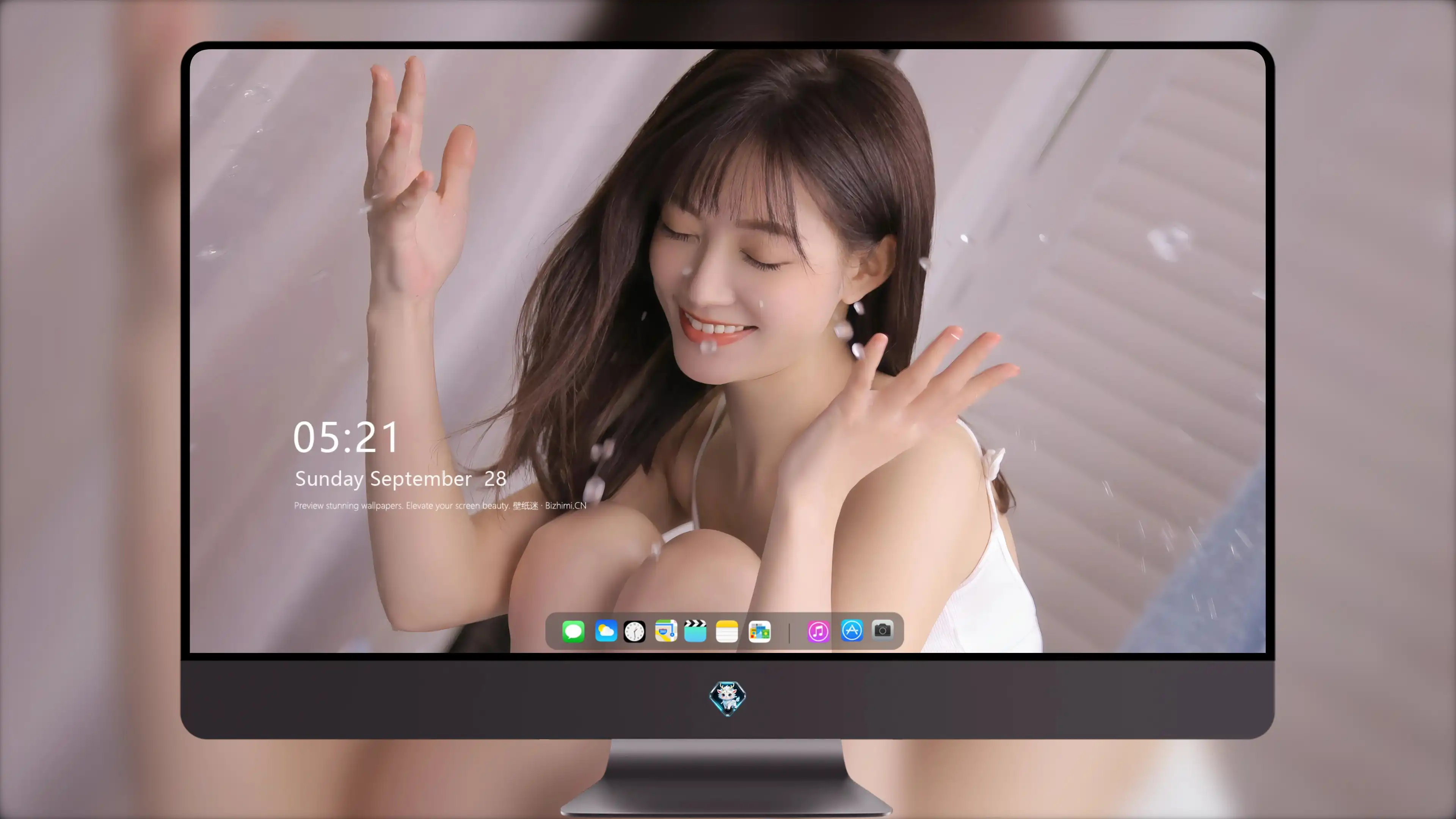 容貌绝美的 中国美女 面部特写摄影 4K高清图片 手机壁纸