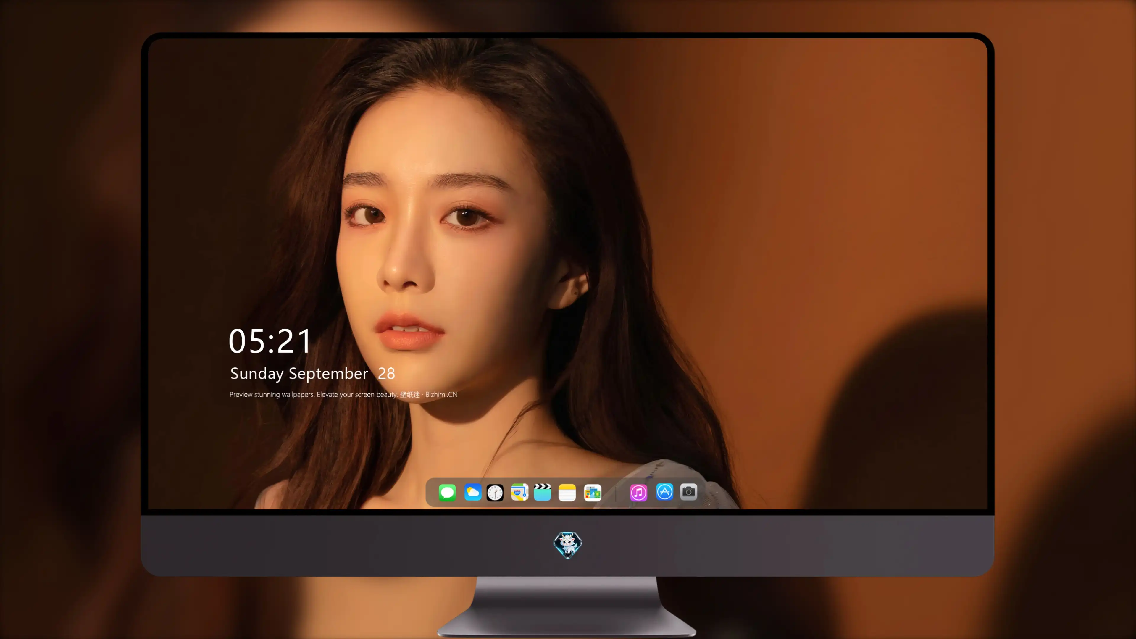 五官精致的 国产美女 高清脸部写真 超清晰4K 桌面锁屏