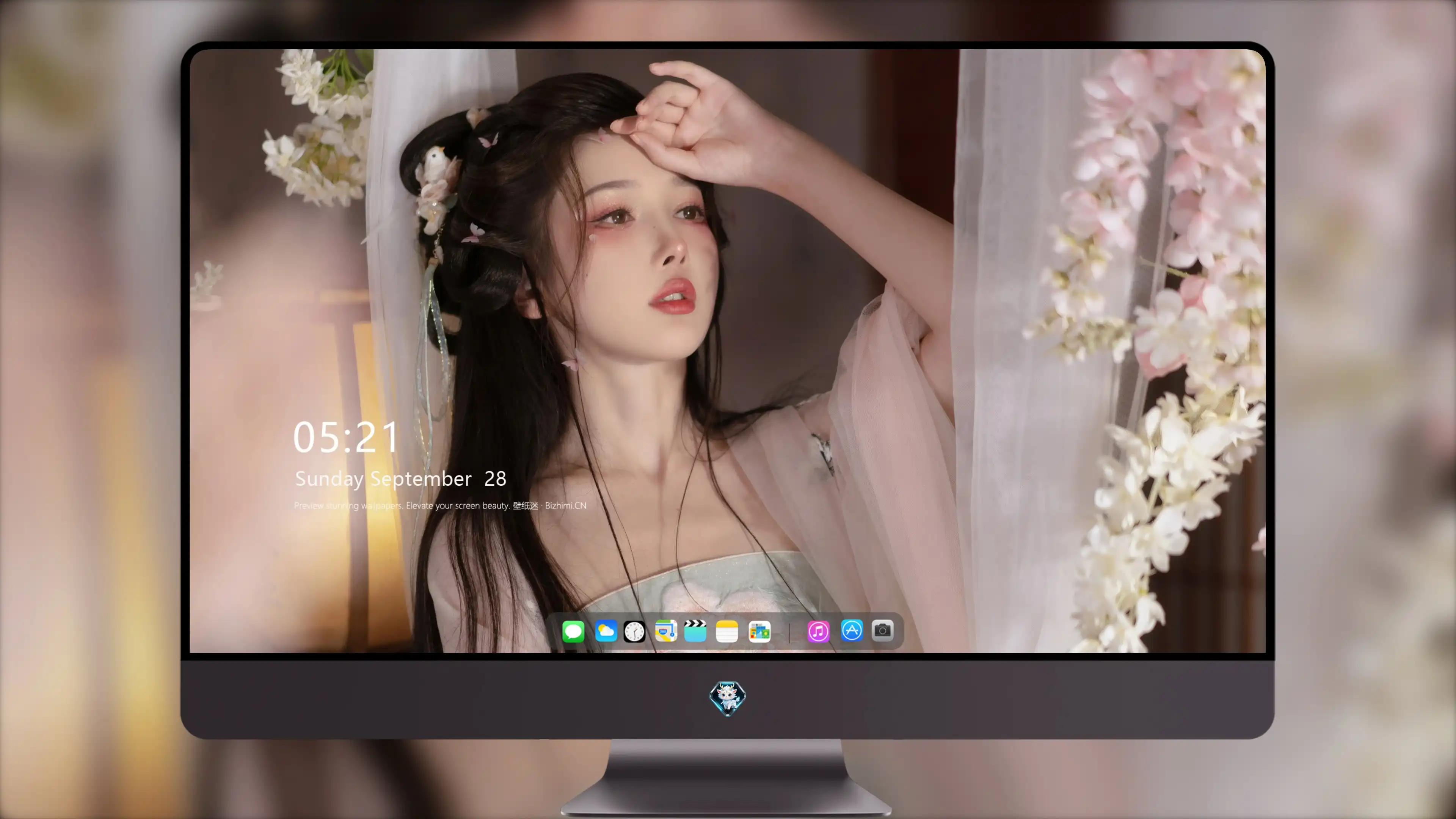 五官精致的 国产美女 高清脸部写真 超清晰4K 桌面锁屏