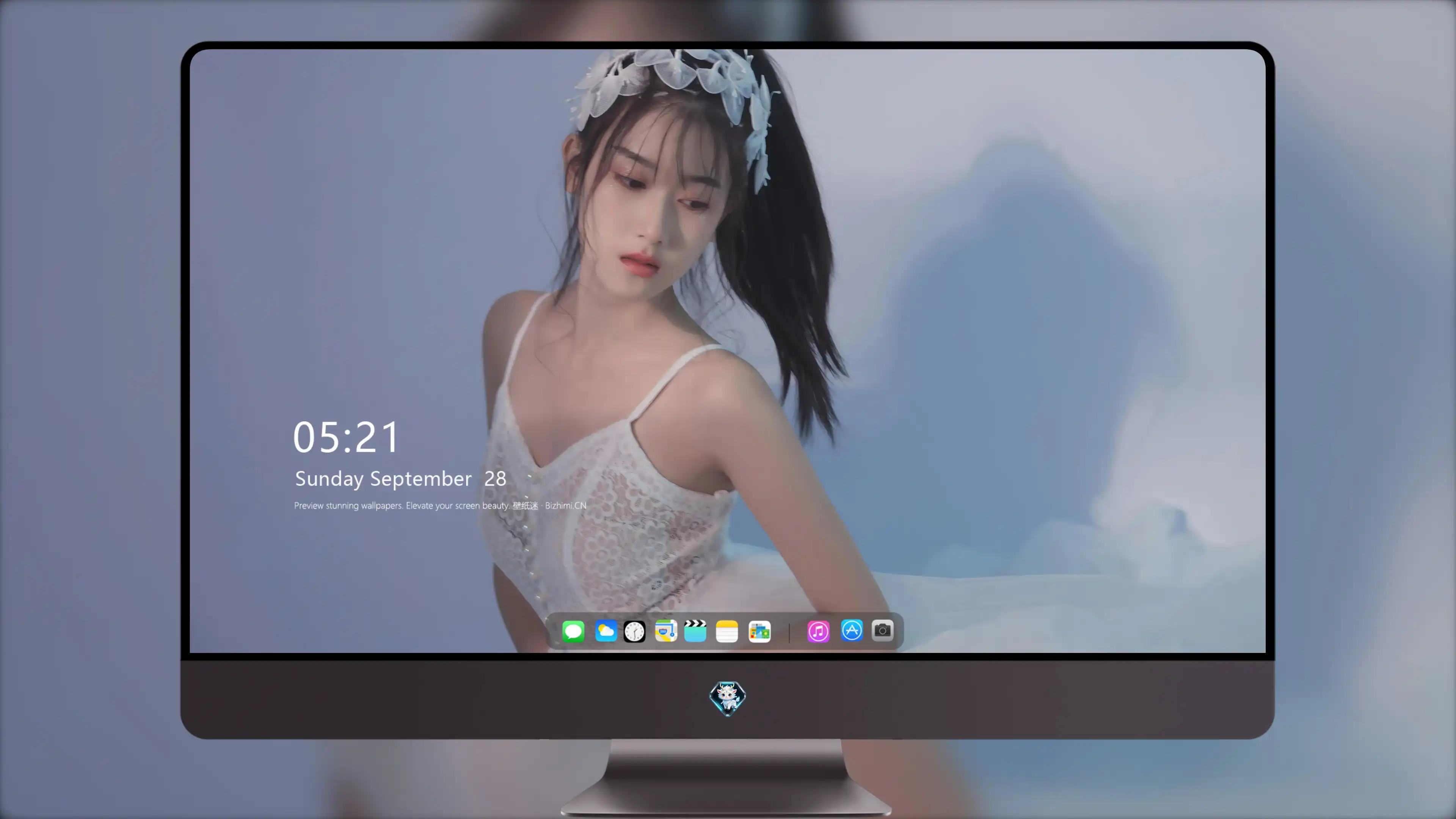 五官精致的 国产美女 高清脸部写真 超清晰4K 桌面锁屏
