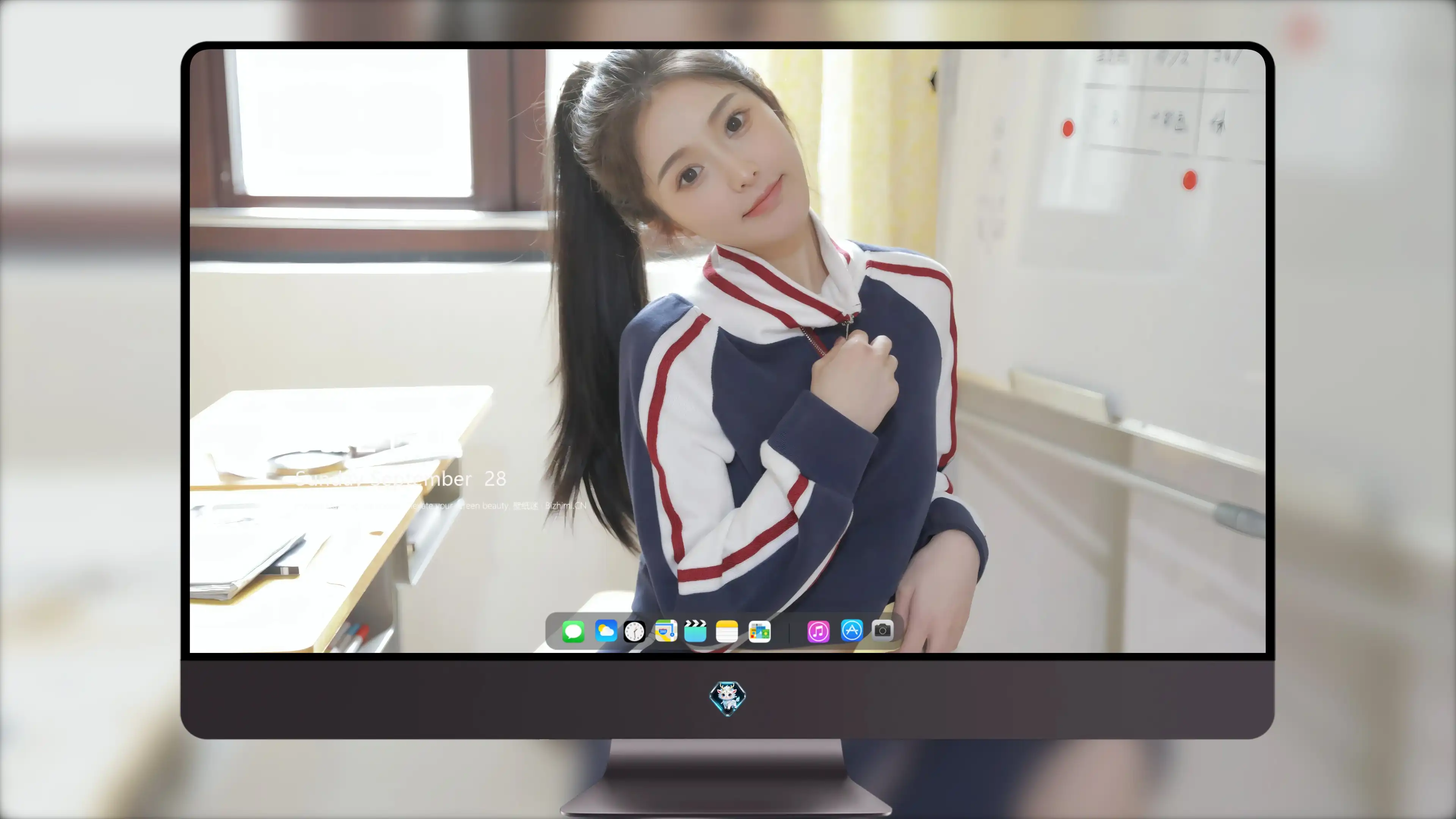 容貌绝美的 中国美女 面部特写摄影 4K高清图片 手机壁纸