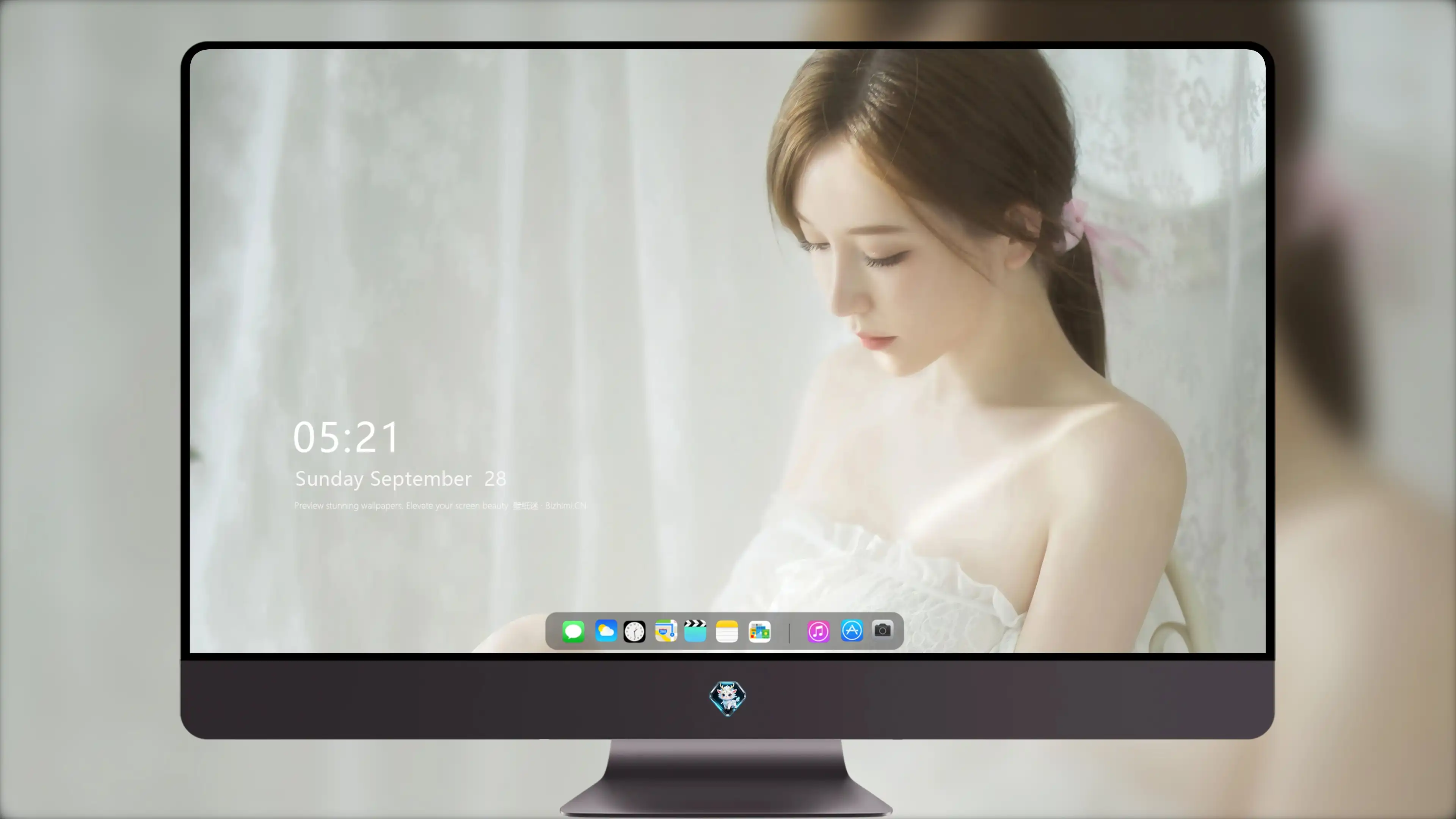 五官精致的 国产美女 高清脸部写真 超清晰4K 桌面锁屏