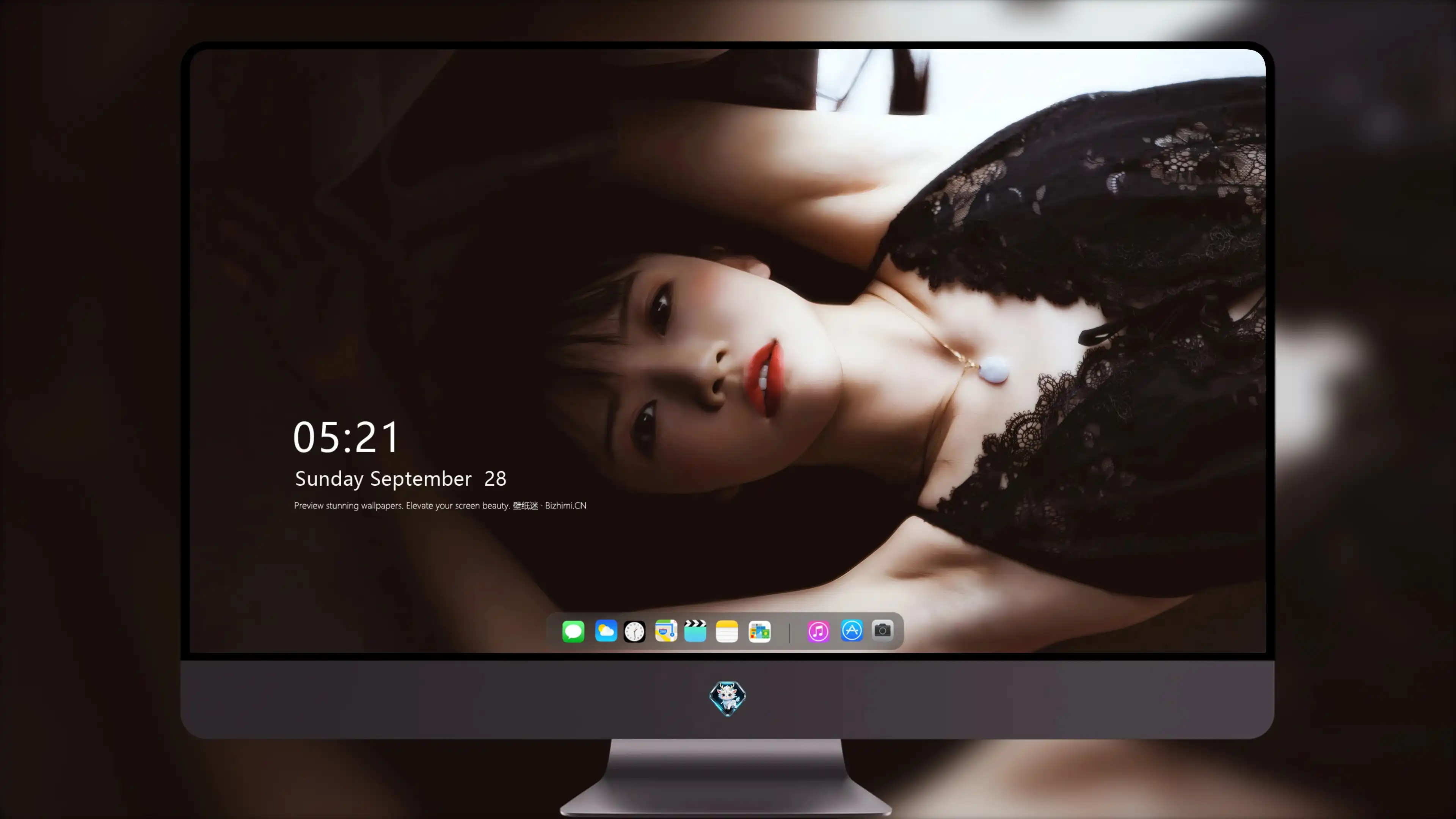 容貌绝美的 中国美女 面部特写摄影 4K高清图片 手机壁纸