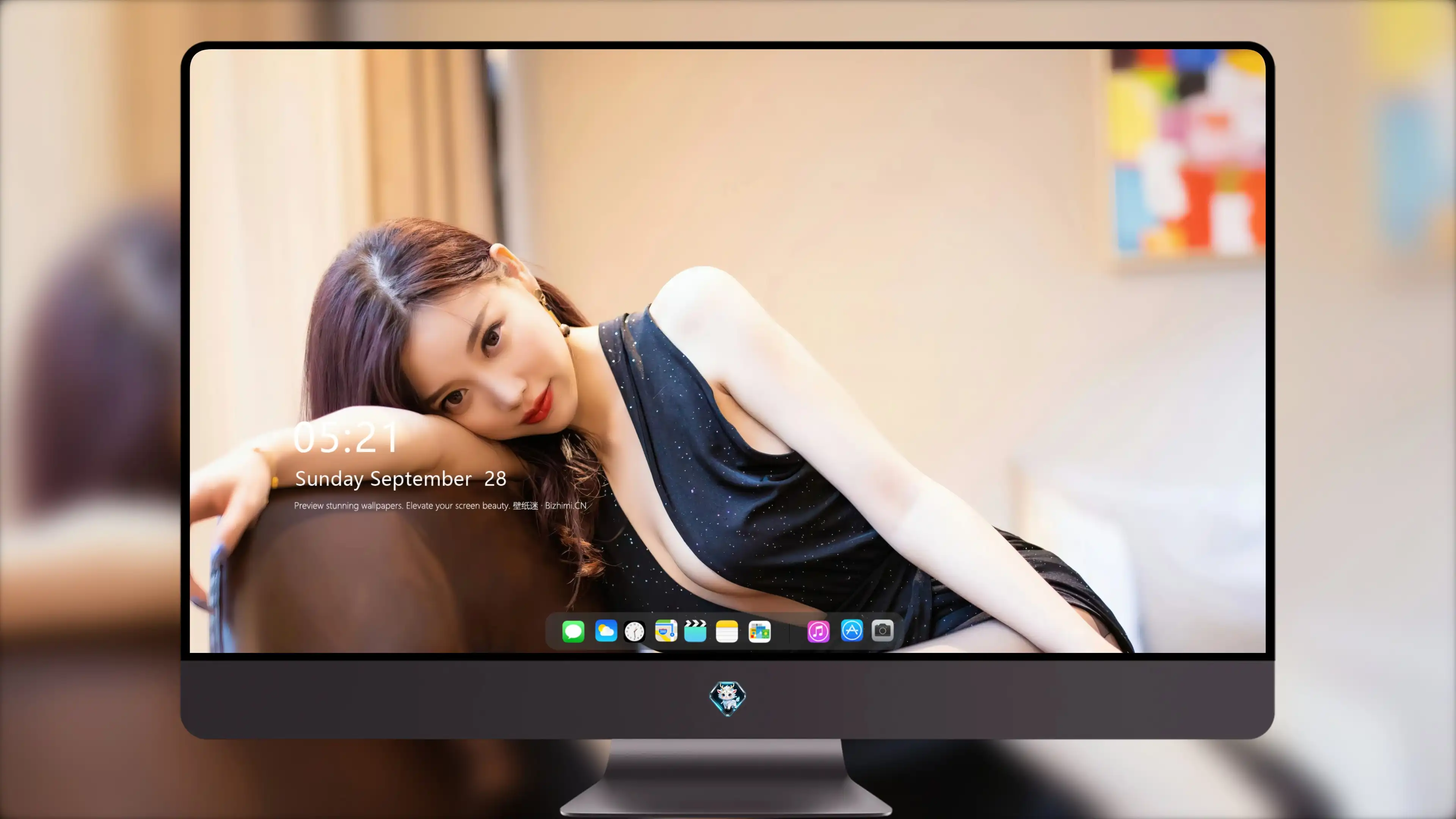 容貌绝美的 中国美女 面部特写摄影 4K高清图片 手机壁纸