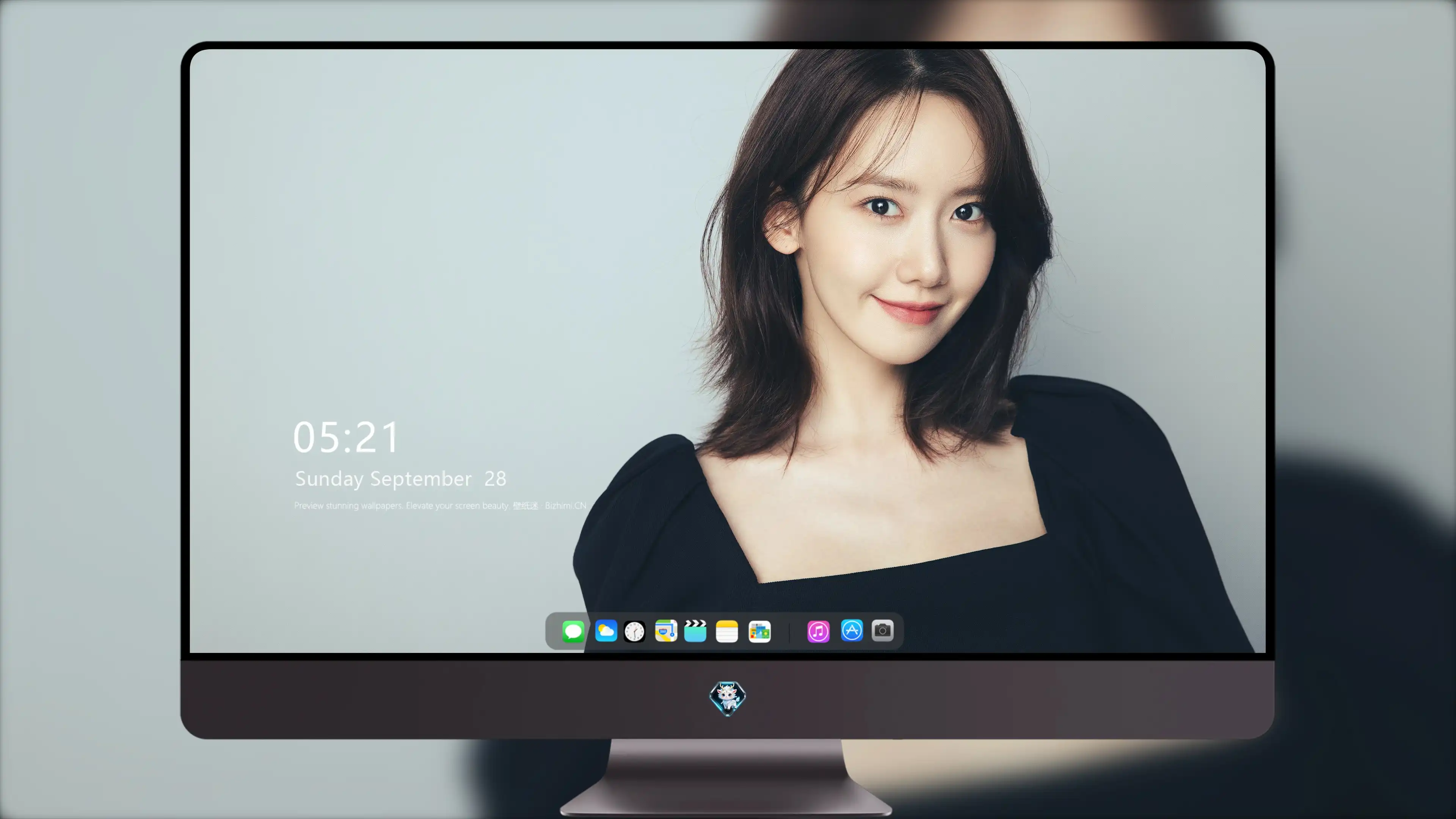 面容姣好的 中国佳人 面部高清摄影 4K极致清晰  PC屏保