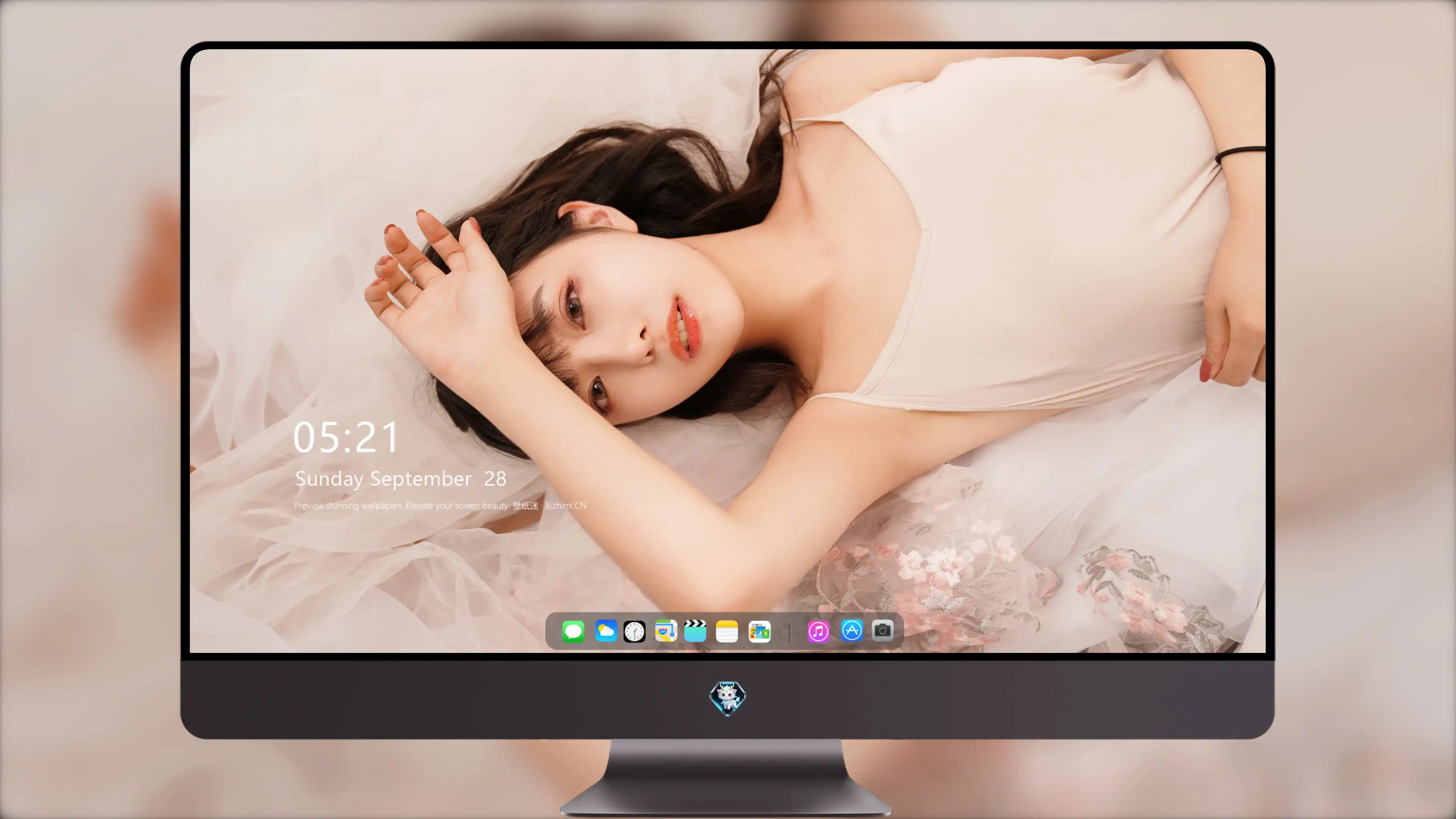 容貌绝美的 中国美女 面部特写摄影 4K高清图片 手机壁纸