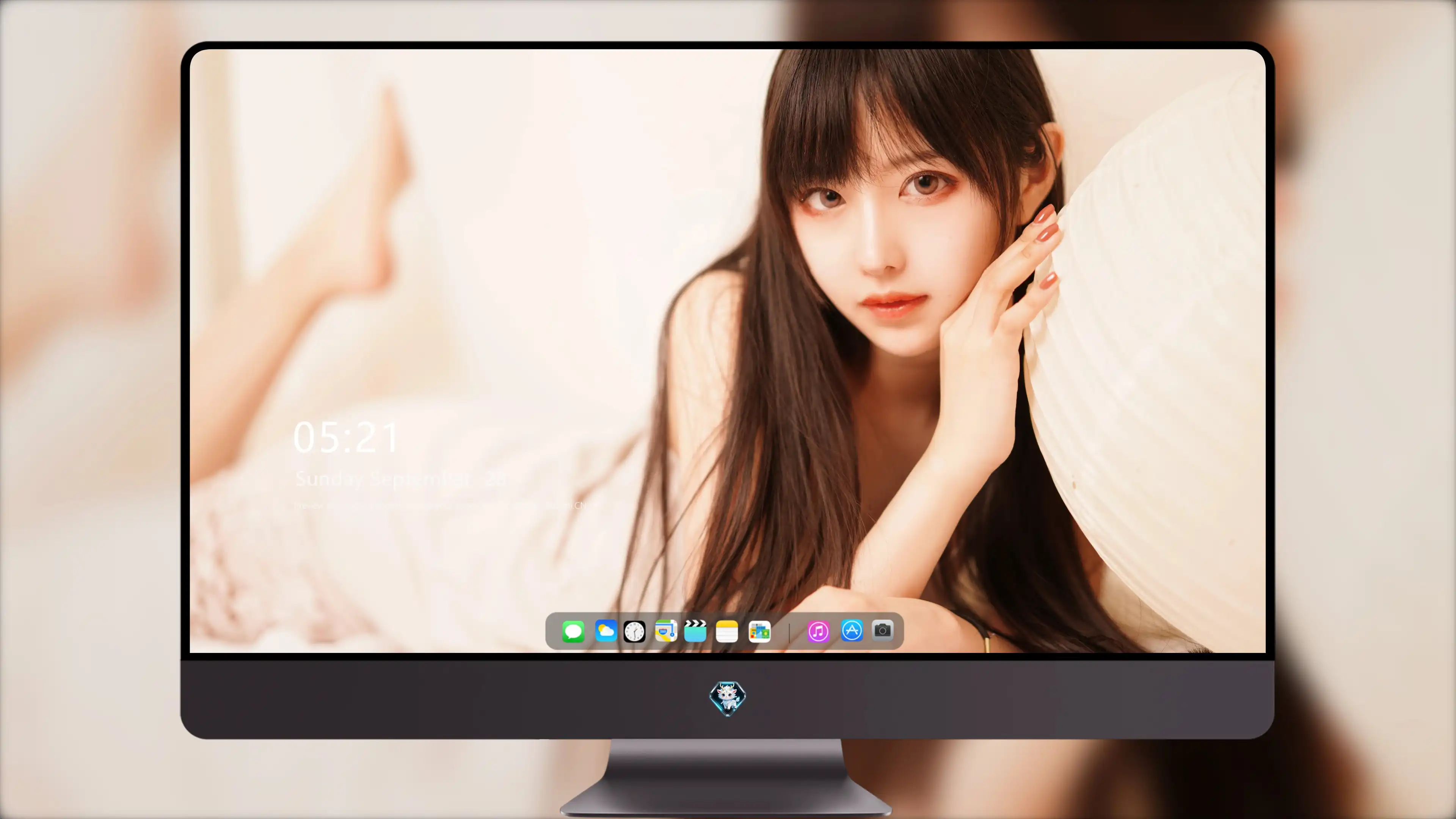 容貌绝美的 中国美女 面部特写摄影 4K高清图片 手机壁纸