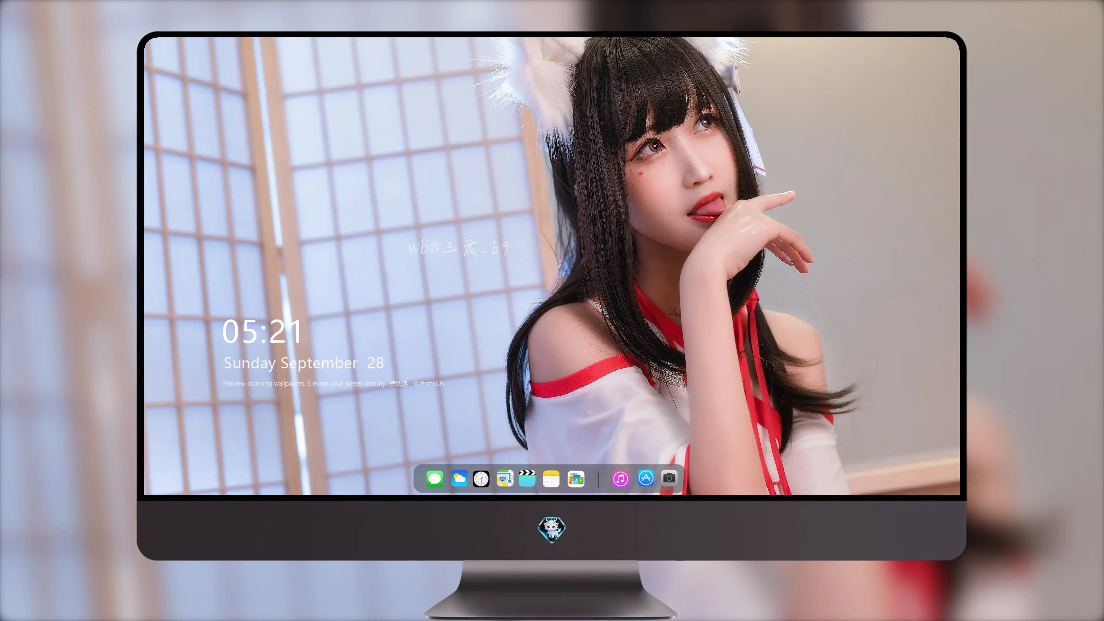 面容姣好的 中国佳人 面部高清摄影 4K极致清晰  PC屏保