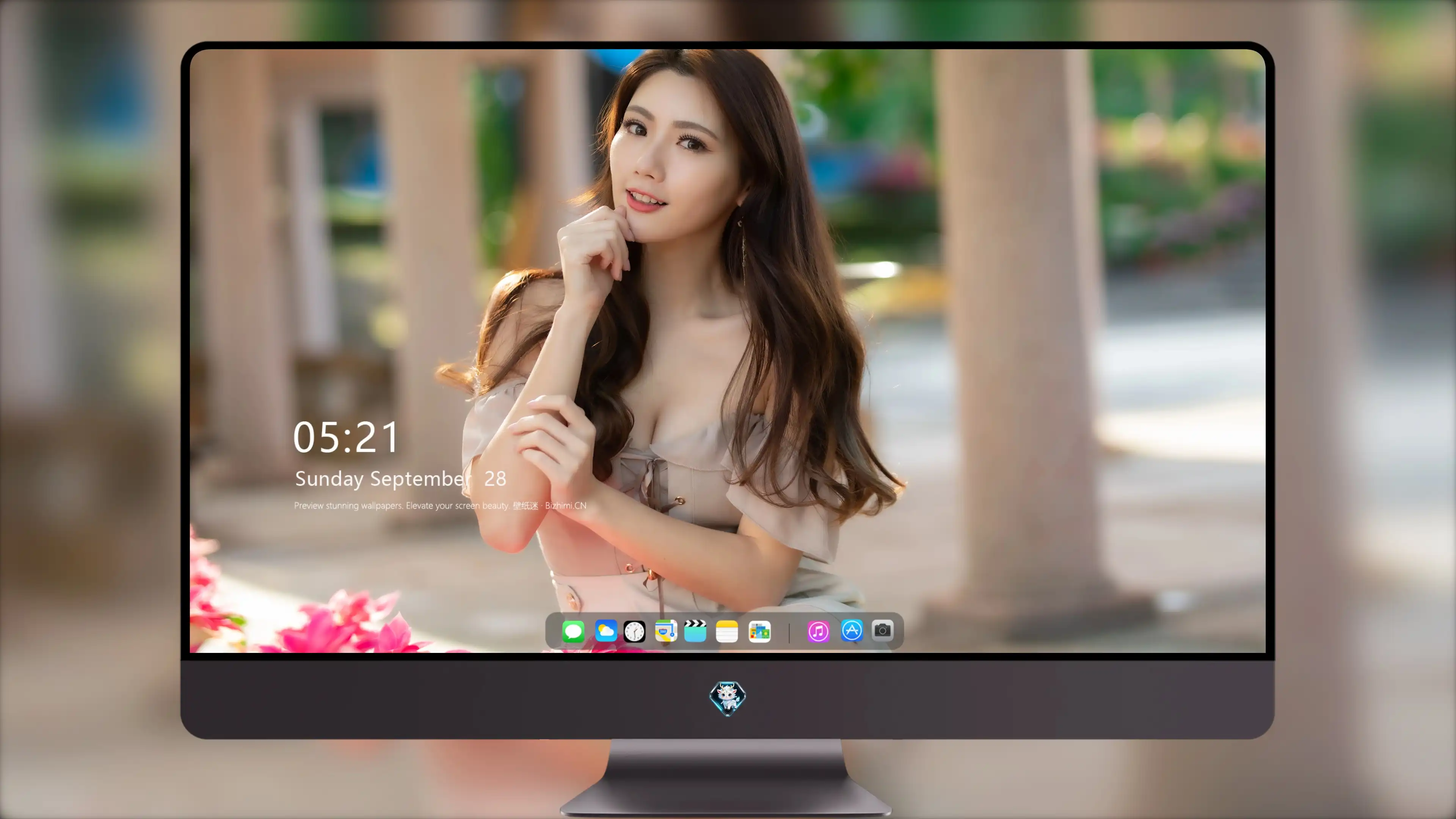 容貌绝美的 中国美女 面部特写摄影 4K高清图片 手机壁纸