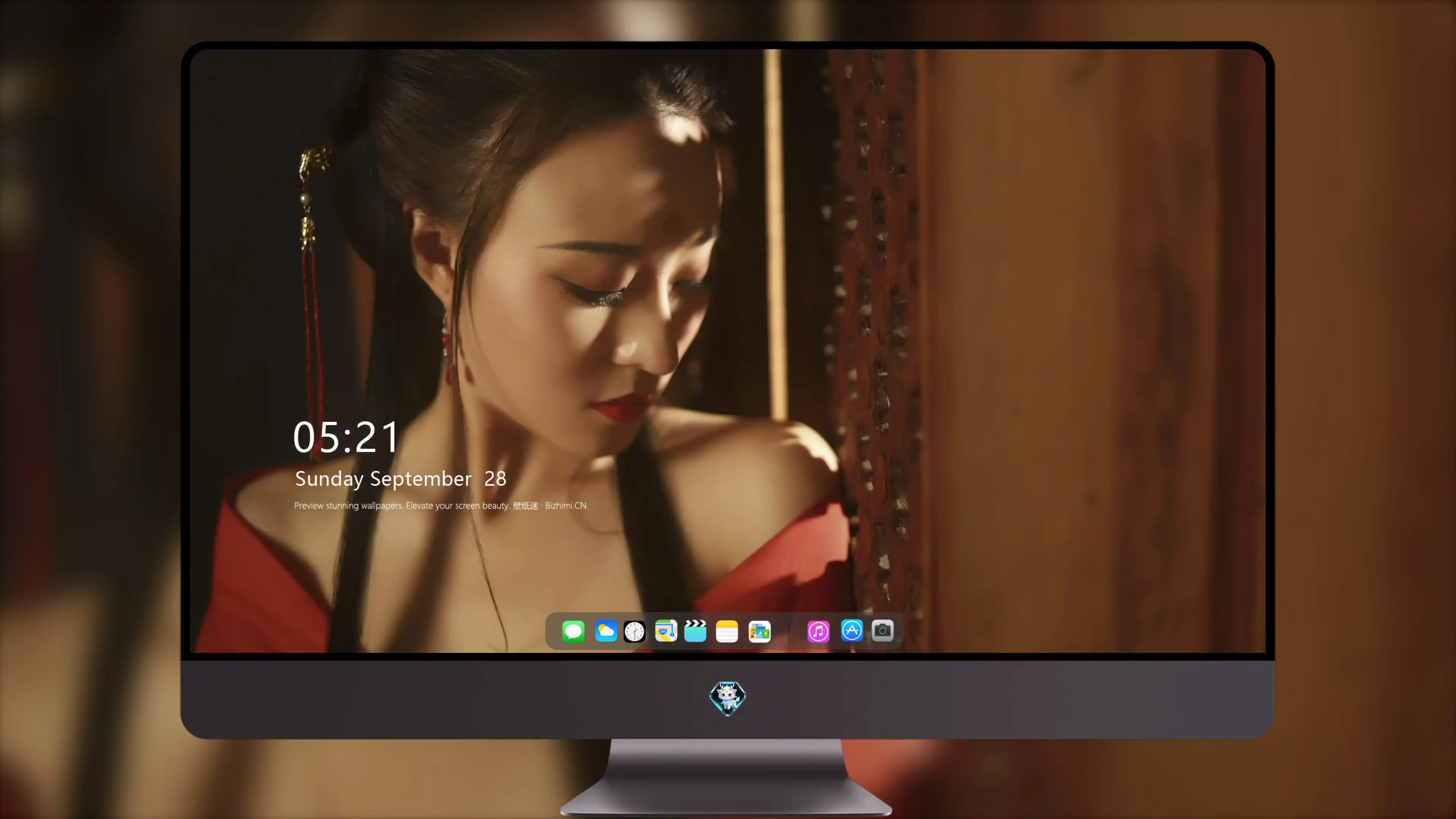 容貌绝美的 中国美女 面部特写摄影 4K高清图片 手机壁纸
