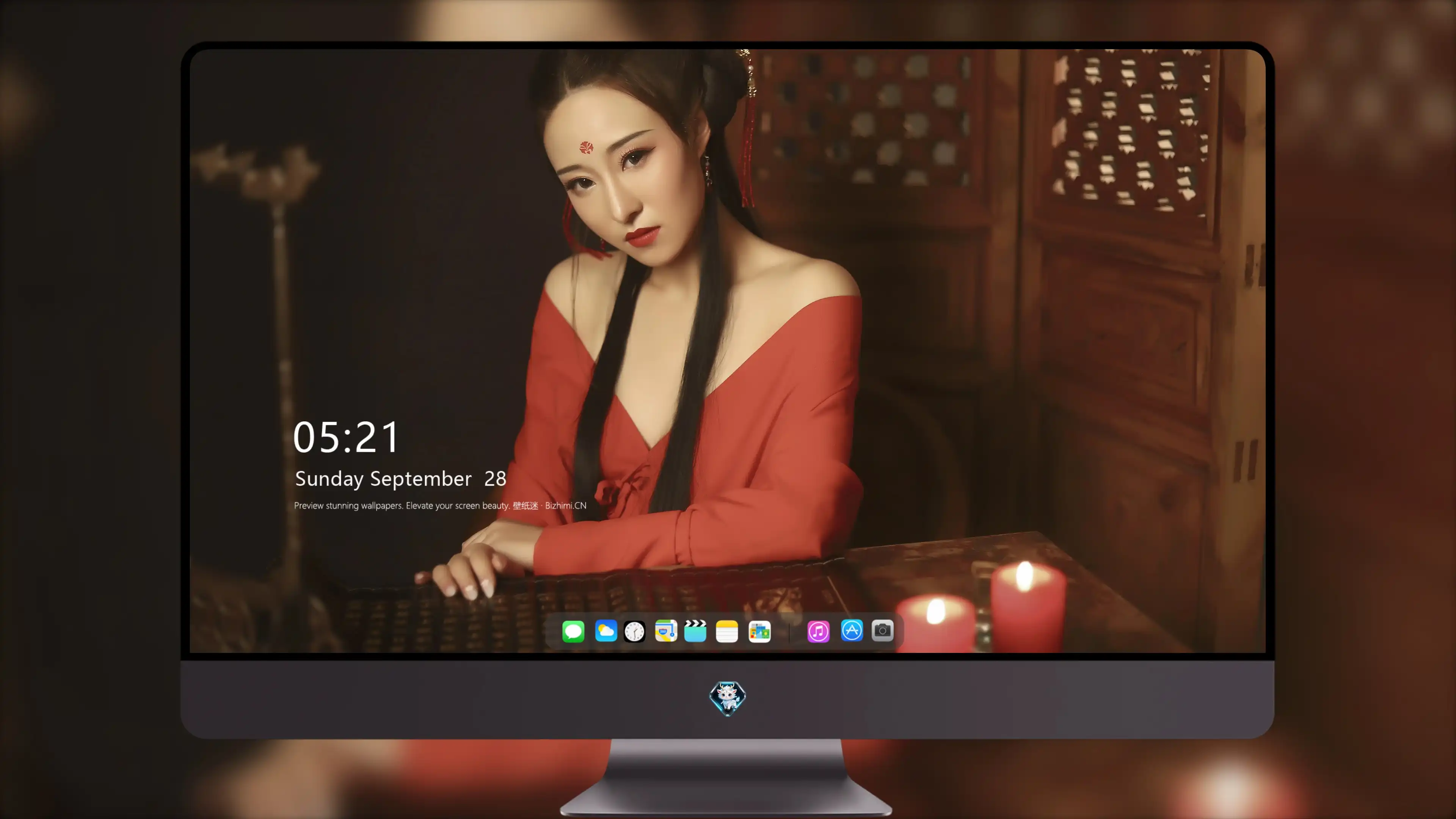 容貌绝美的 中国美女 面部特写摄影 4K高清图片 手机壁纸