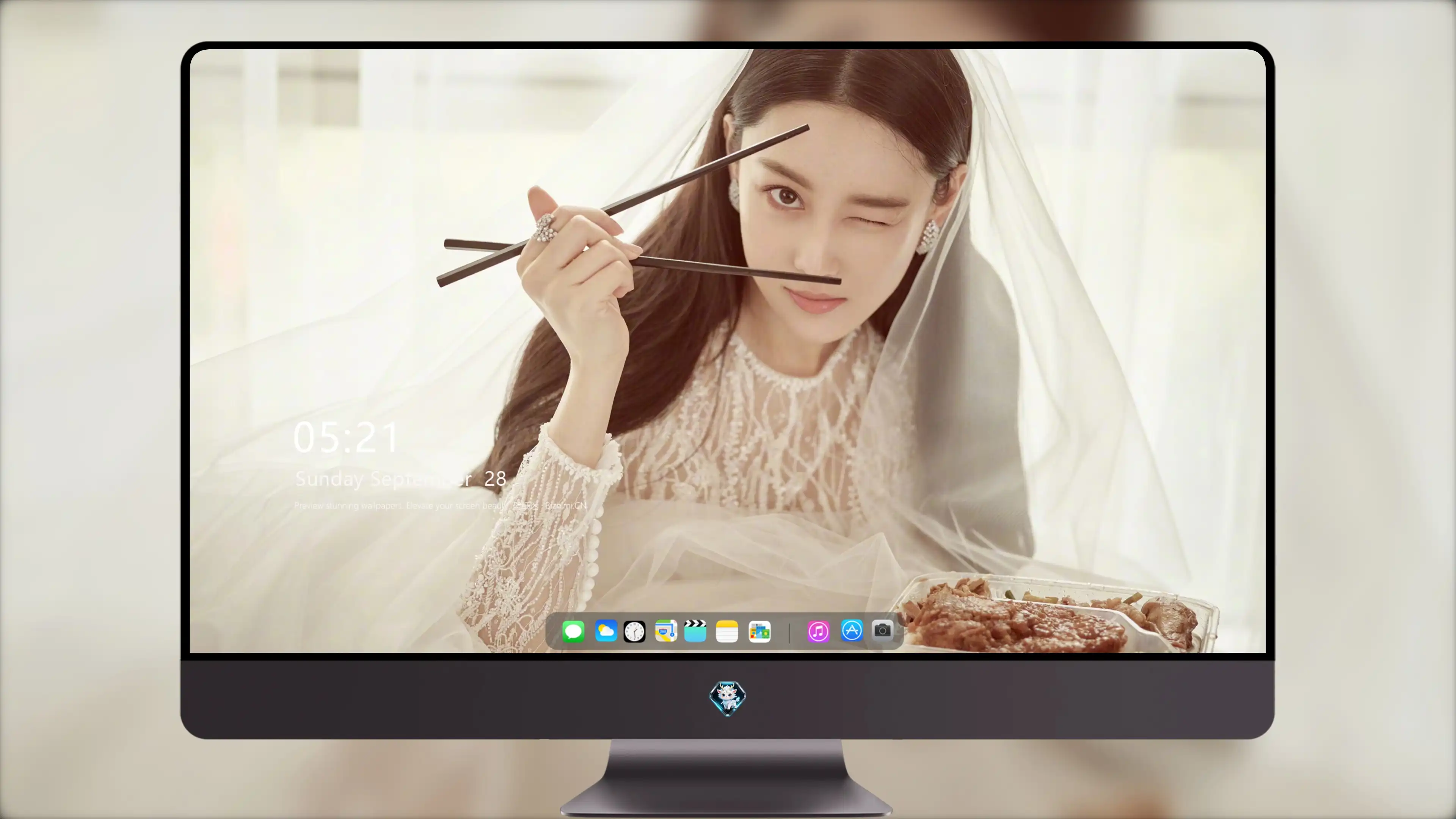 五官精致的 国产美女 高清脸部写真 超清晰4K 桌面锁屏