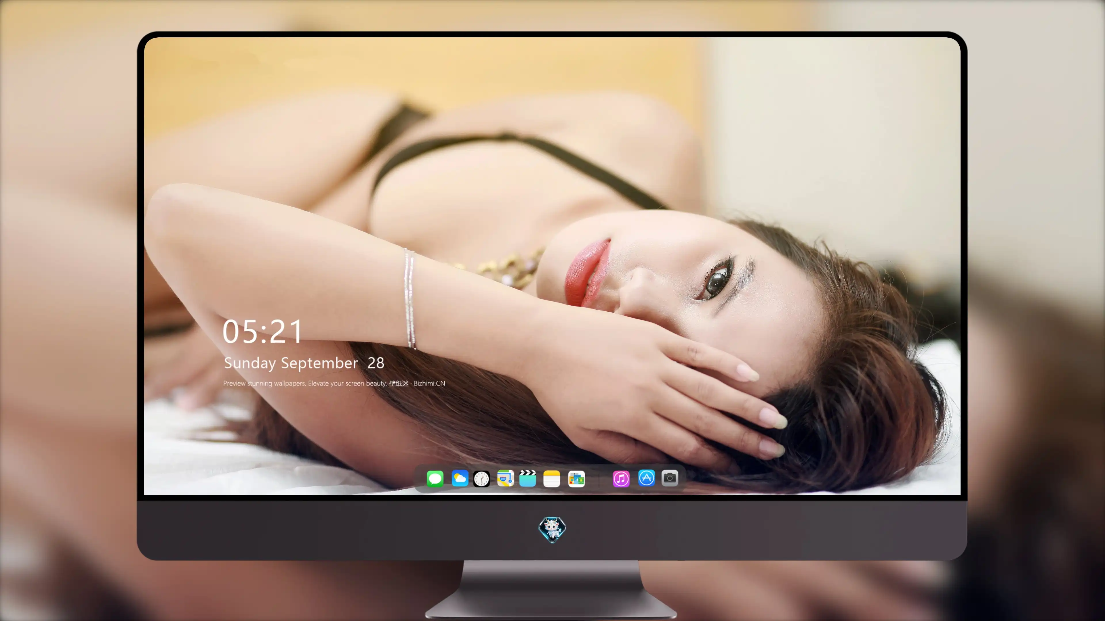 容貌绝美的 中国美女 面部特写摄影 4K高清图片 手机壁纸