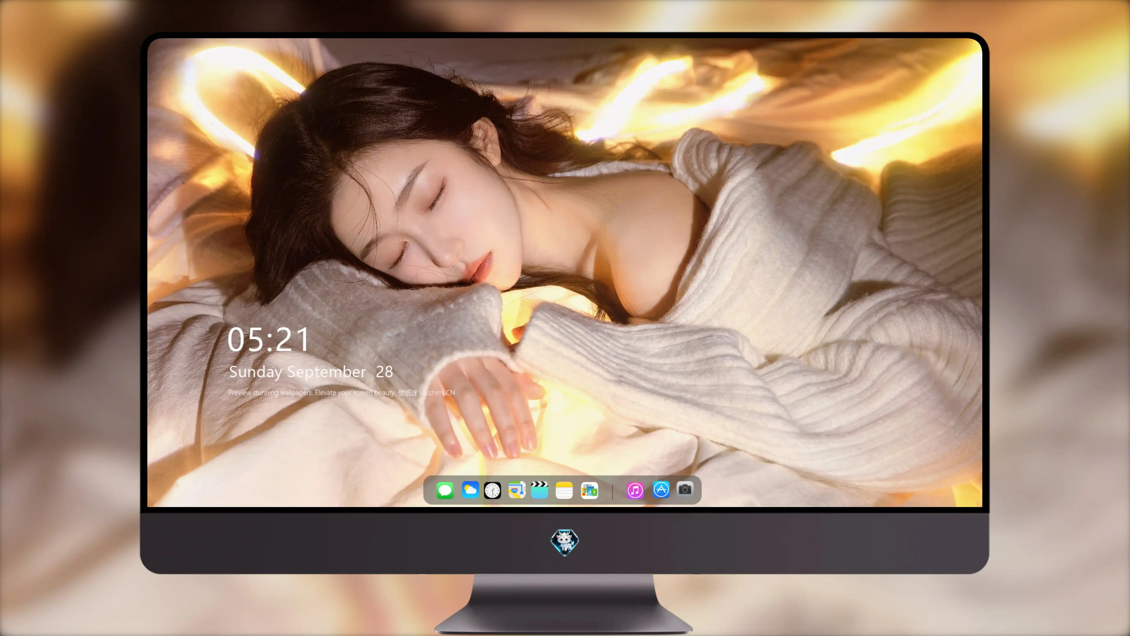 面容姣好的 中国佳人 面部高清摄影 4K极致清晰  PC屏保