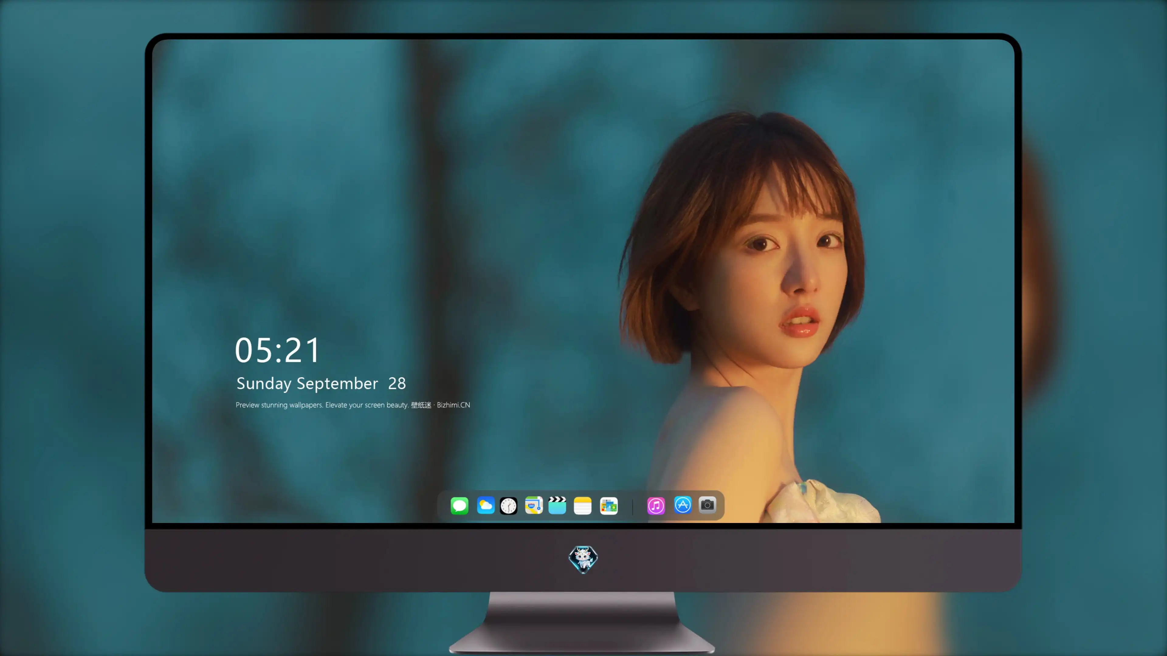 面容姣好的 中国佳人 面部高清摄影 4K极致清晰  PC屏保