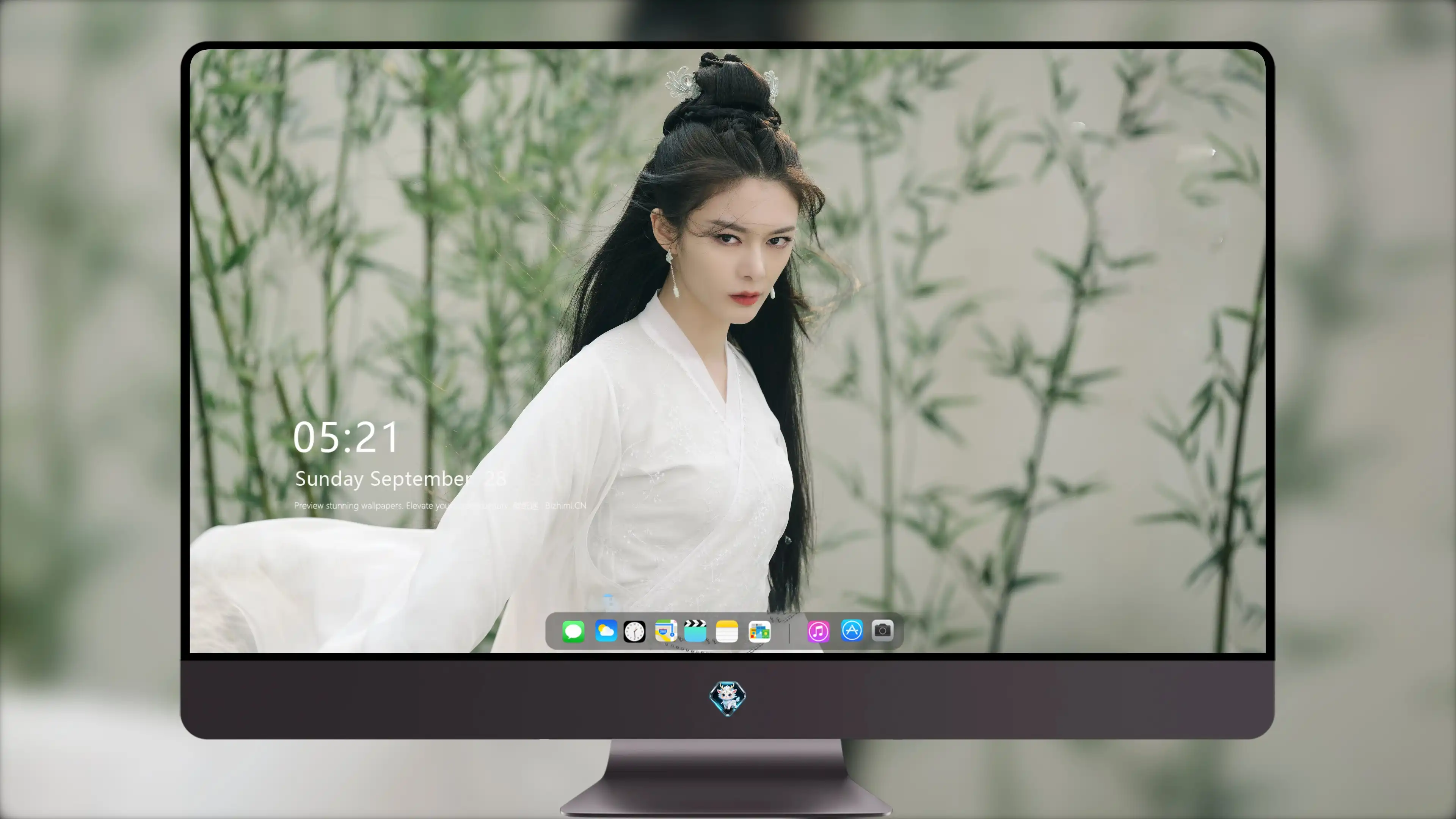 容貌绝美的 中国美女 面部特写摄影 4K高清图片 手机壁纸