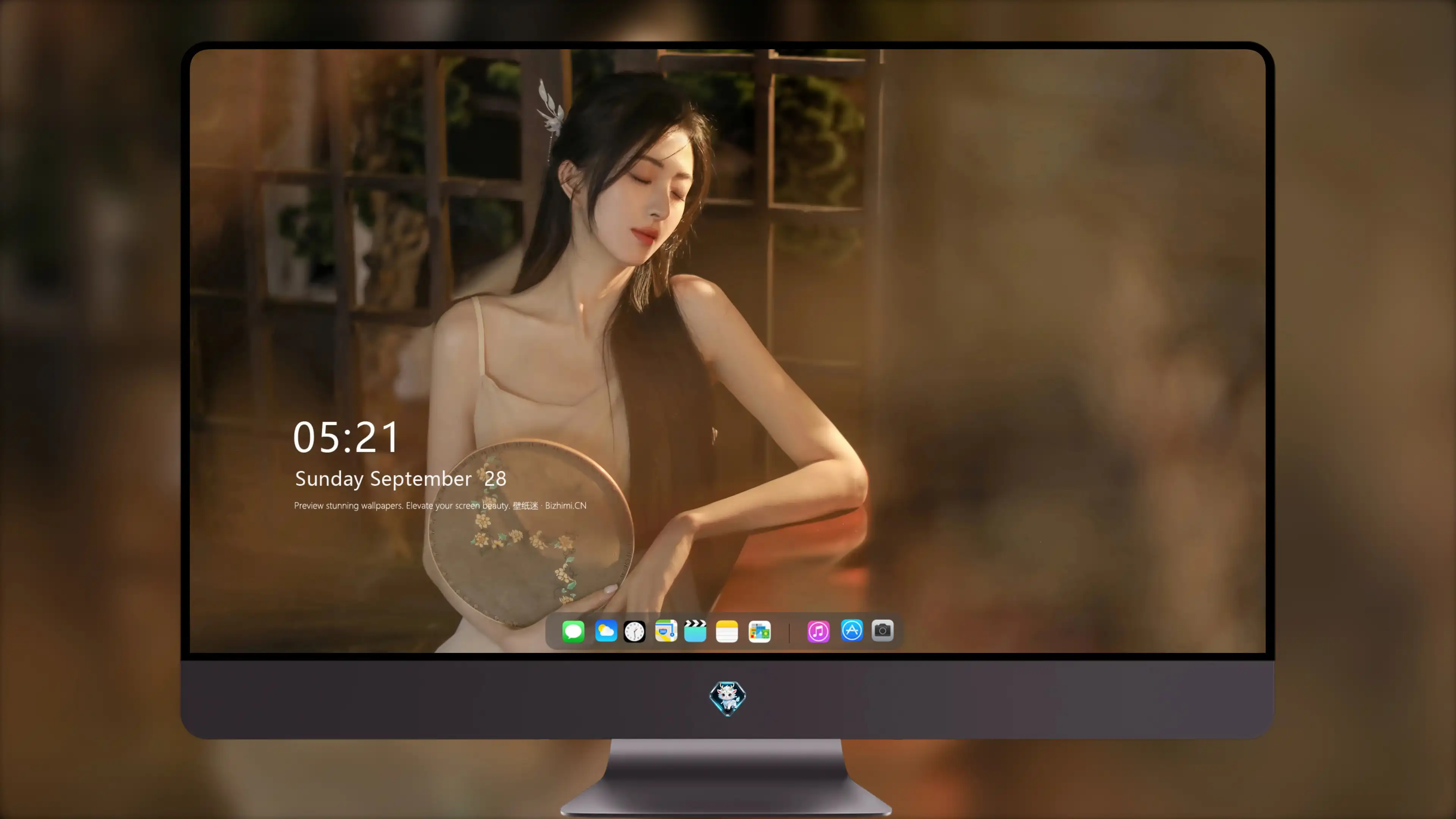 面容姣好的 中国佳人 面部高清摄影 4K极致清晰  PC屏保